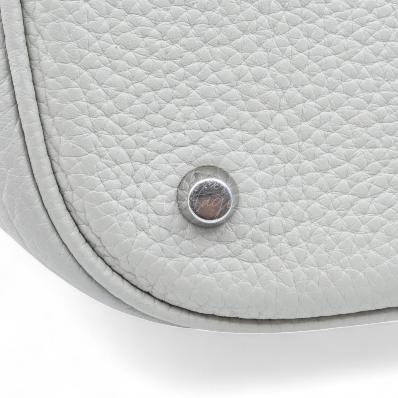 [Pre-owned] Hermes Picotin 26 Gray TC PHW Stamp Square D