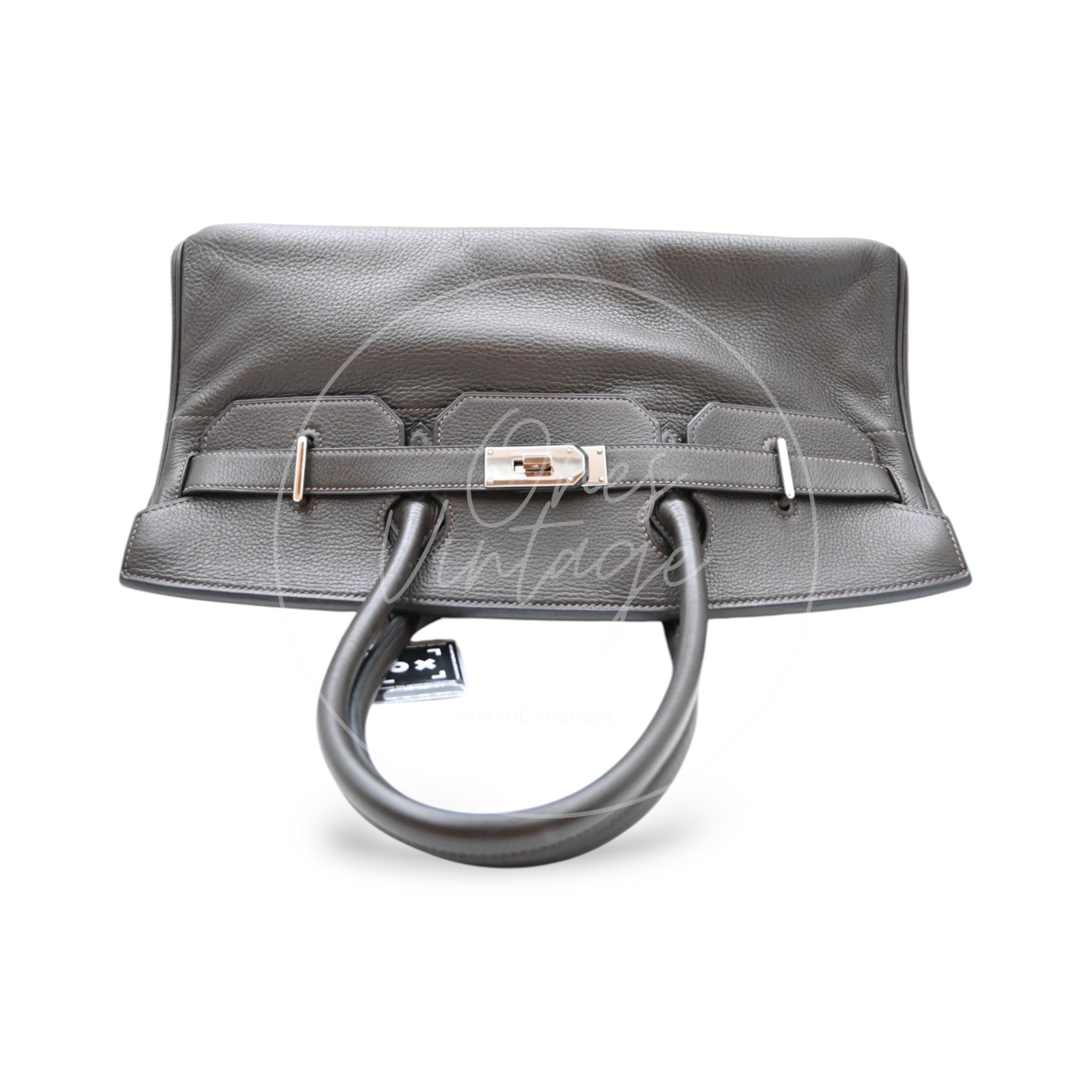 Hermes Shoulder Birkin 42 JPG PHW Mocca Square J