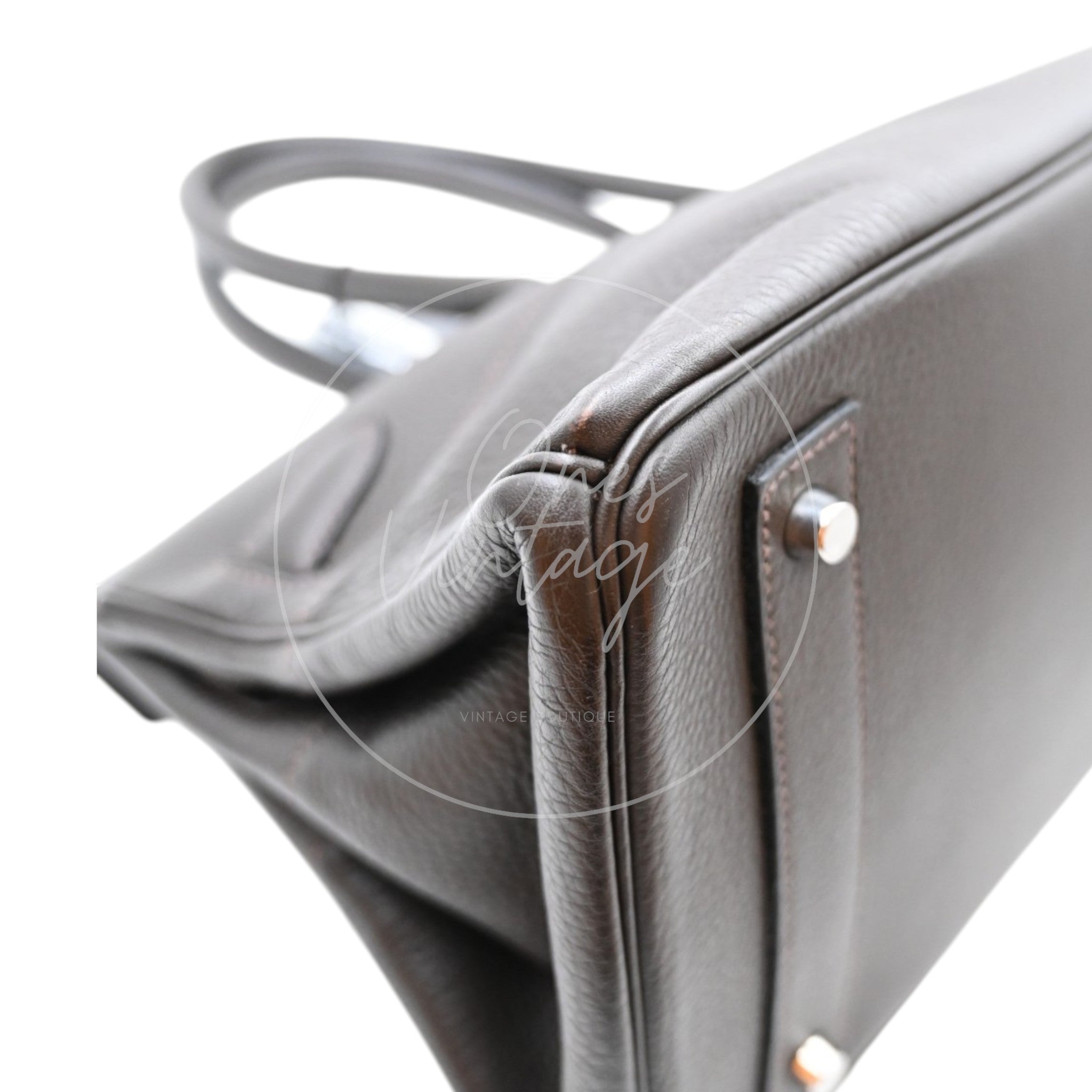 Hermes Shoulder Birkin 42 JPG PHW Mocca Square J