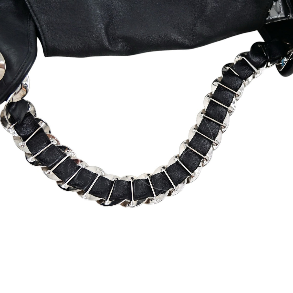 Christian Dior 42 Lambskin Jazz Club Shoulder Bag SHW Black
