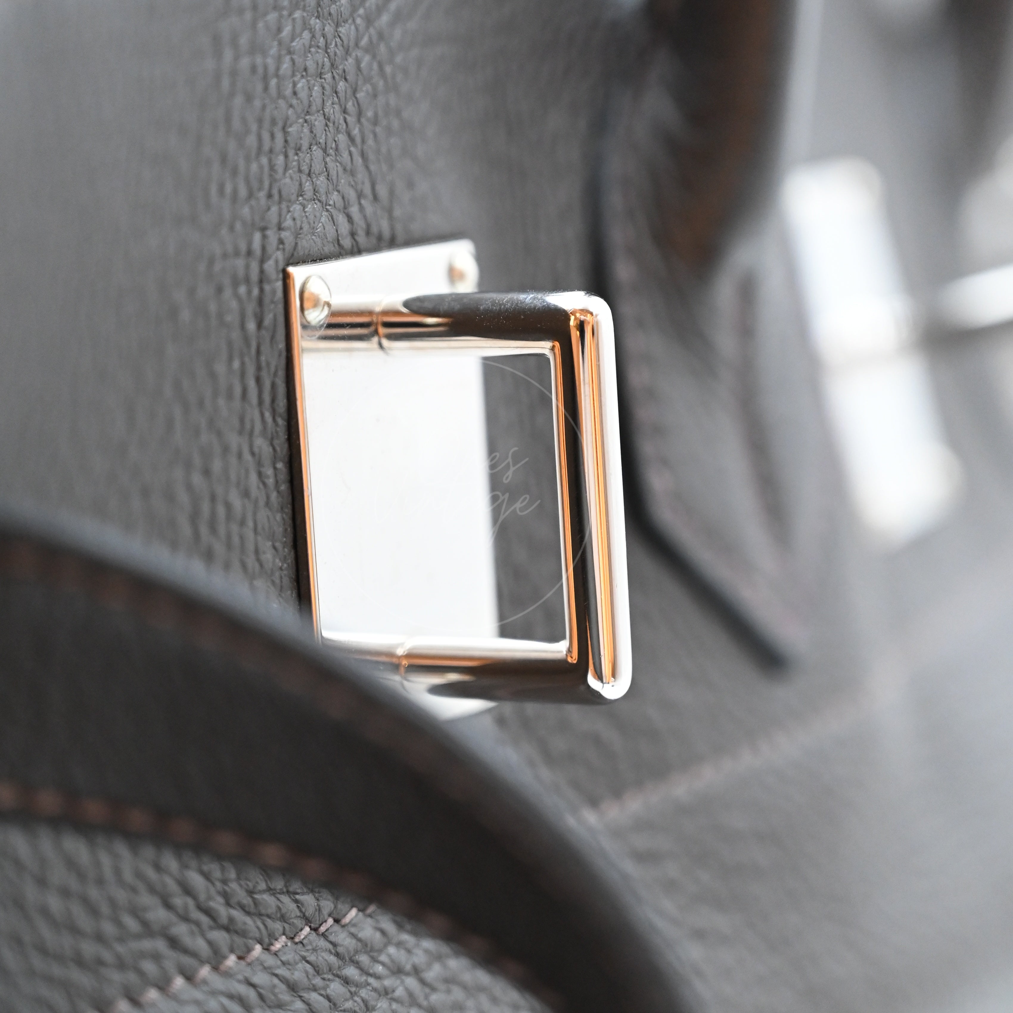 Hermes Shoulder Birkin 42 JPG PHW Mocca Square J