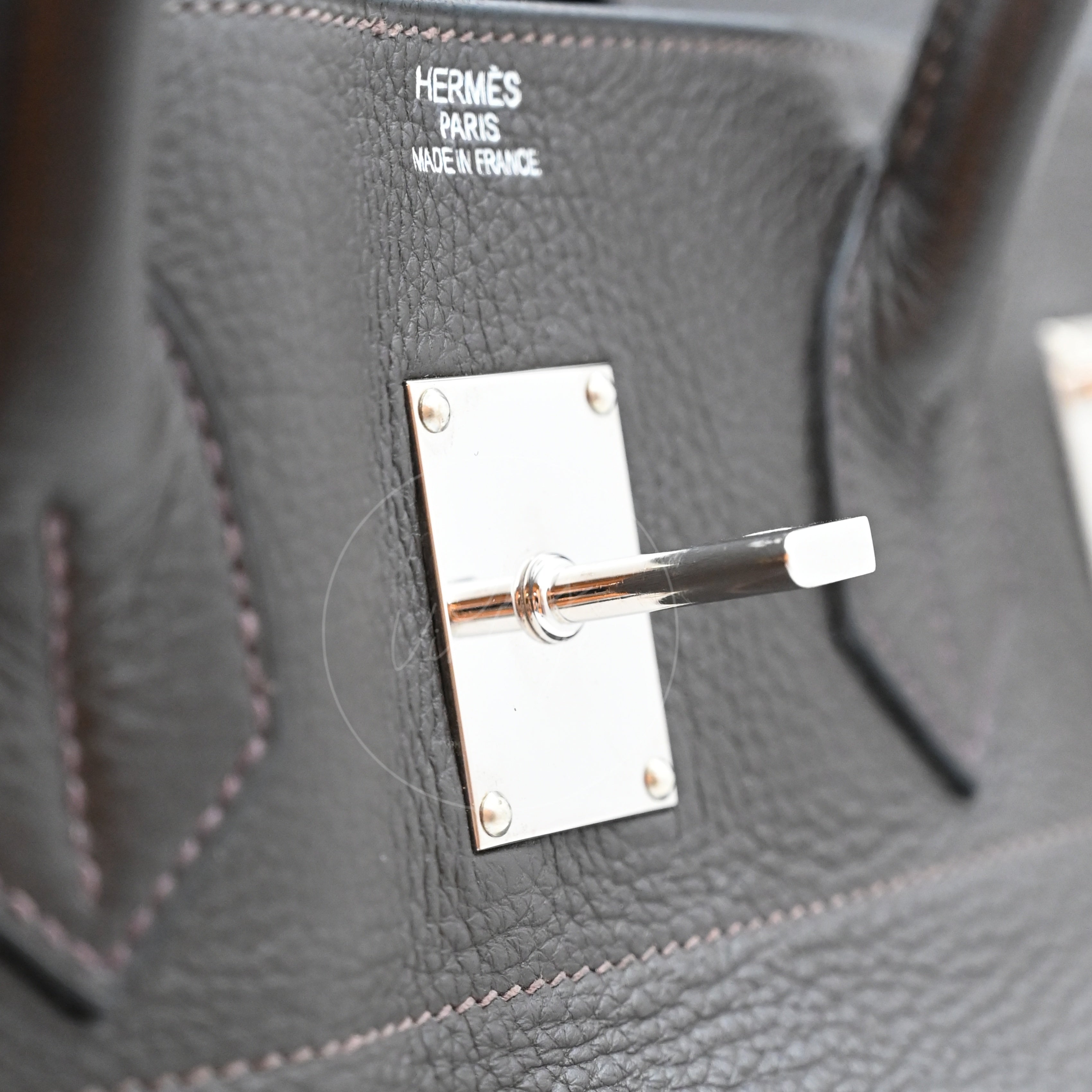 Hermes Shoulder Birkin 42 JPG PHW Mocca Square J