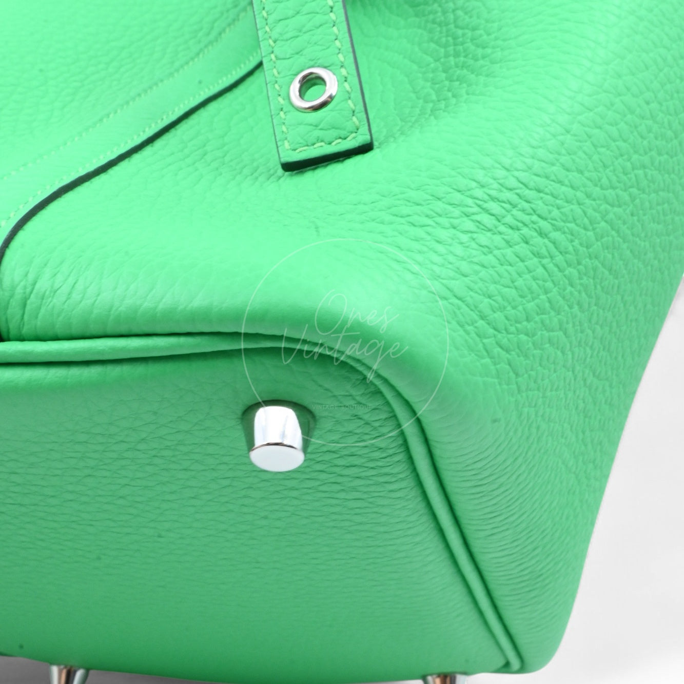 [Pre-owned] Hermes Picotin 18 Green TC PHW Stamp U
