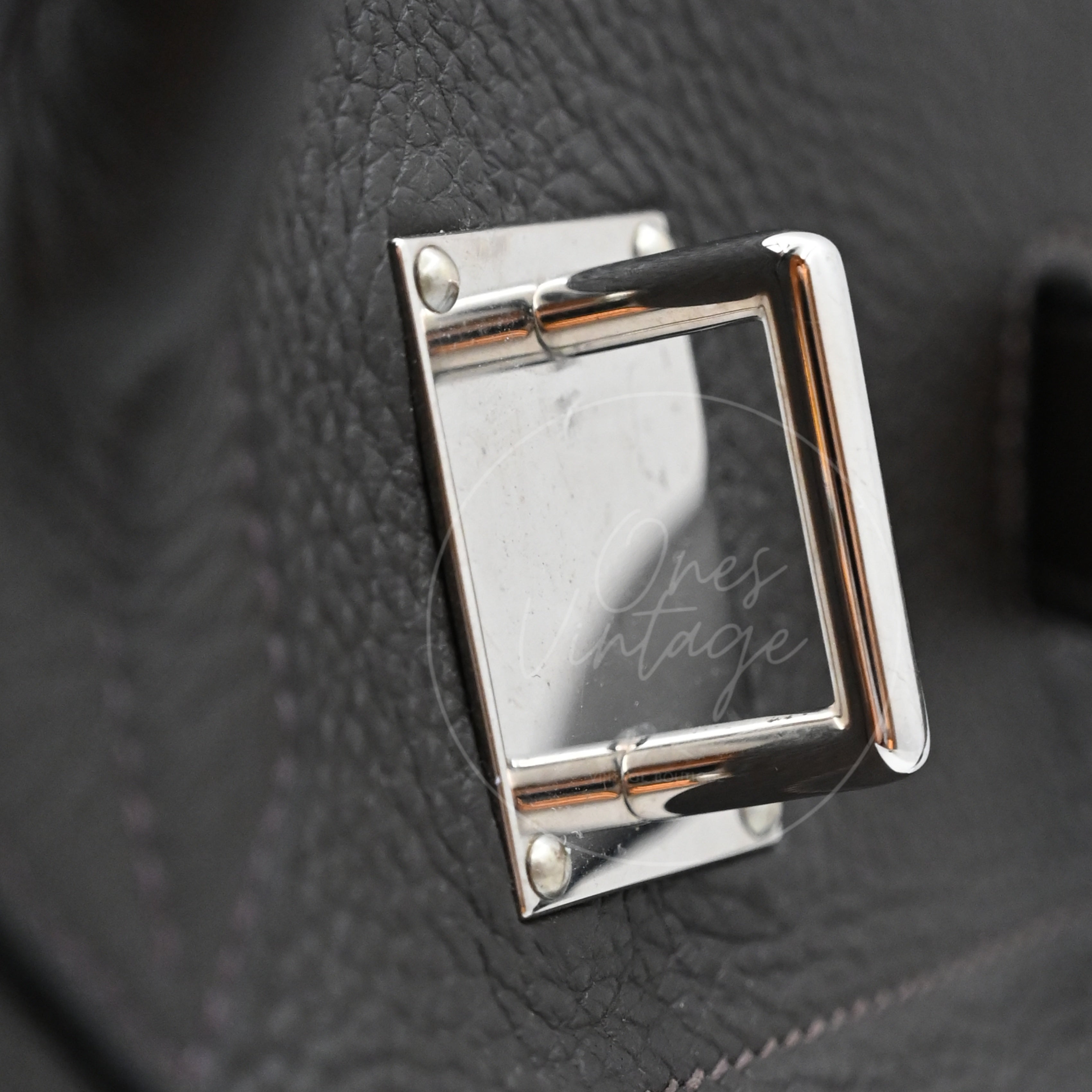 Hermes Shoulder Birkin 42 JPG PHW Mocca Square J