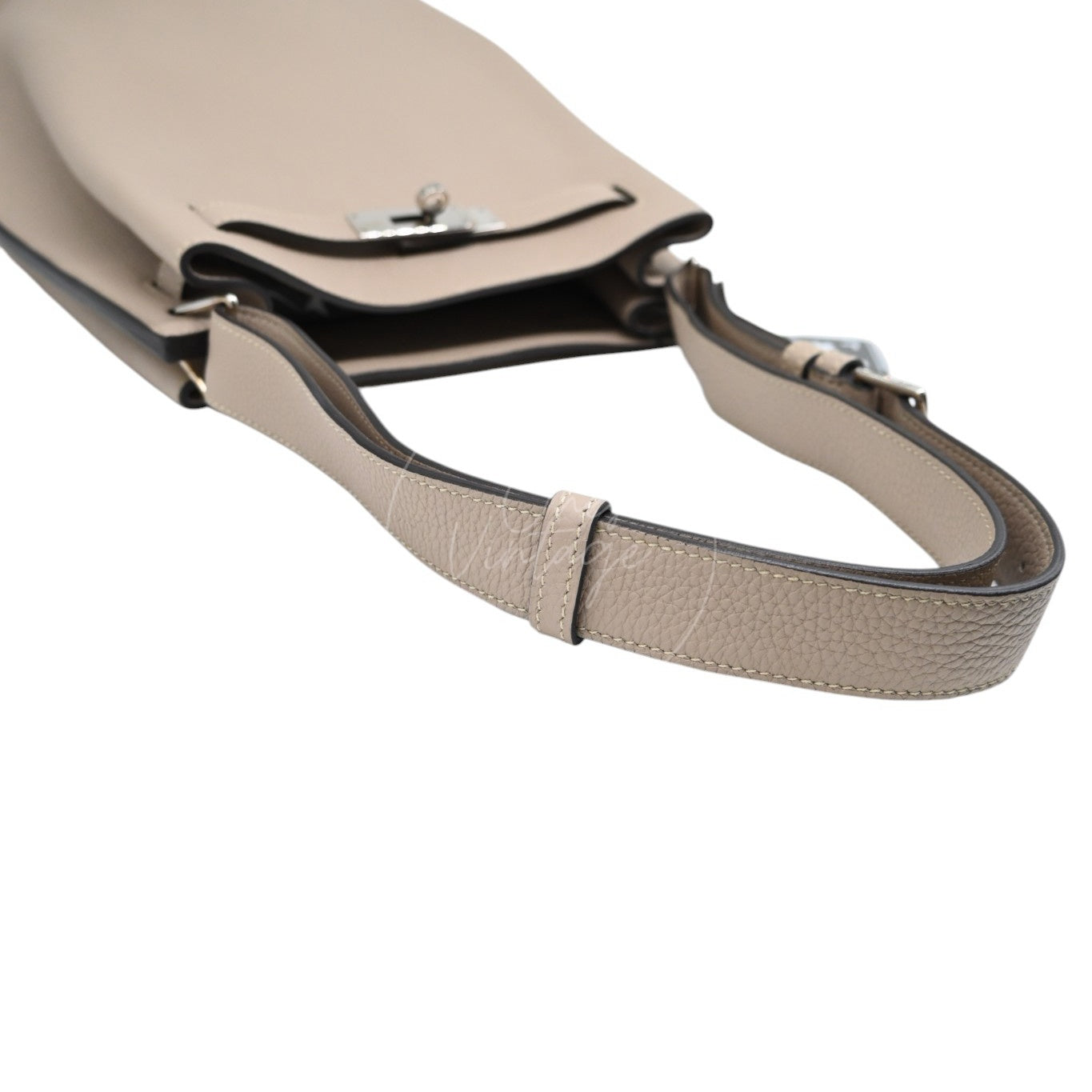 [Pre-owned] Hermes So Kelly 22 Gris Tourterelle Togo Stamp T