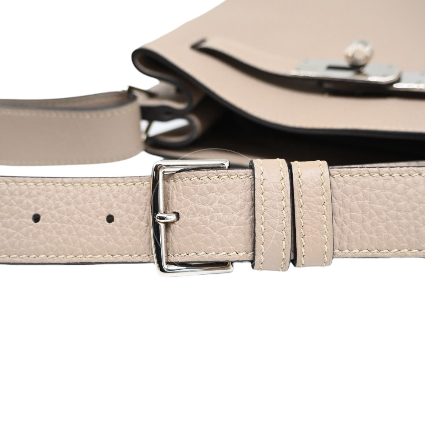 [Pre-owned] Hermes So Kelly 22 Gris Tourterelle Togo Stamp T