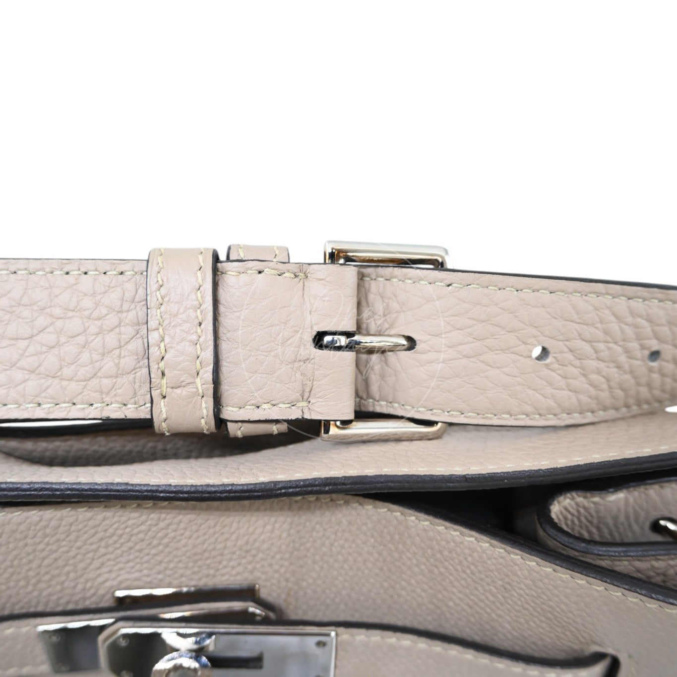 [Pre-owned] Hermes So Kelly 22 Gris Tourterelle Togo Stamp T