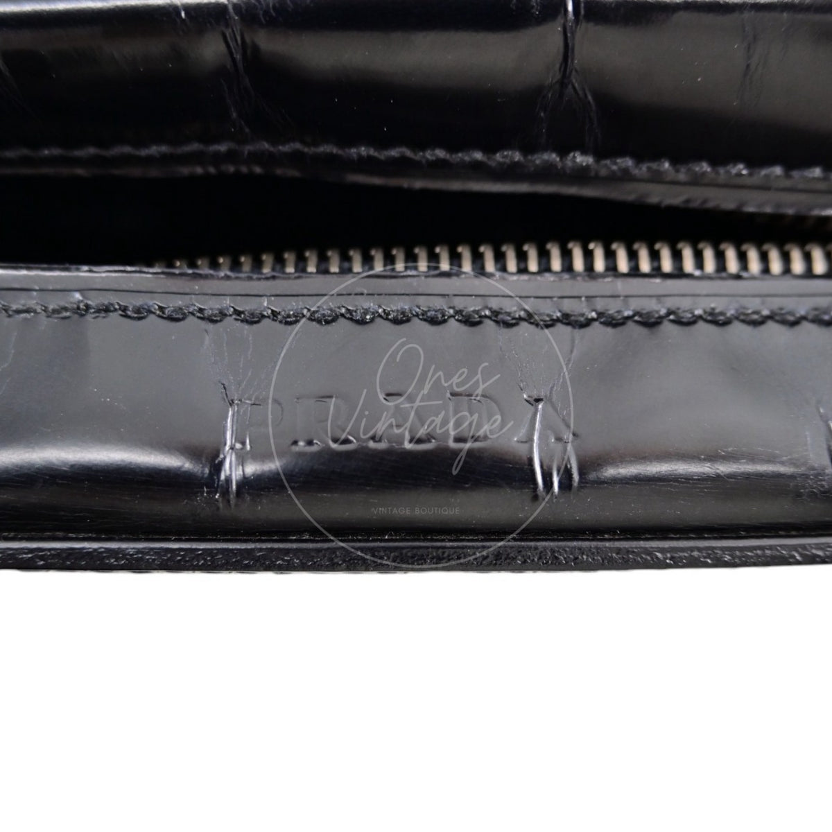 Prada Spazzolato Bauletto Bag Calfskin 36 Black SHW