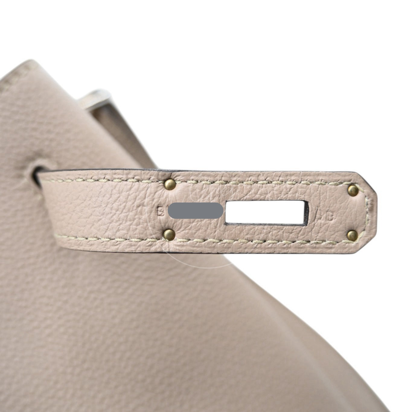 [Pre-owned] Hermes So Kelly 22 Gris Tourterelle Togo Stamp T