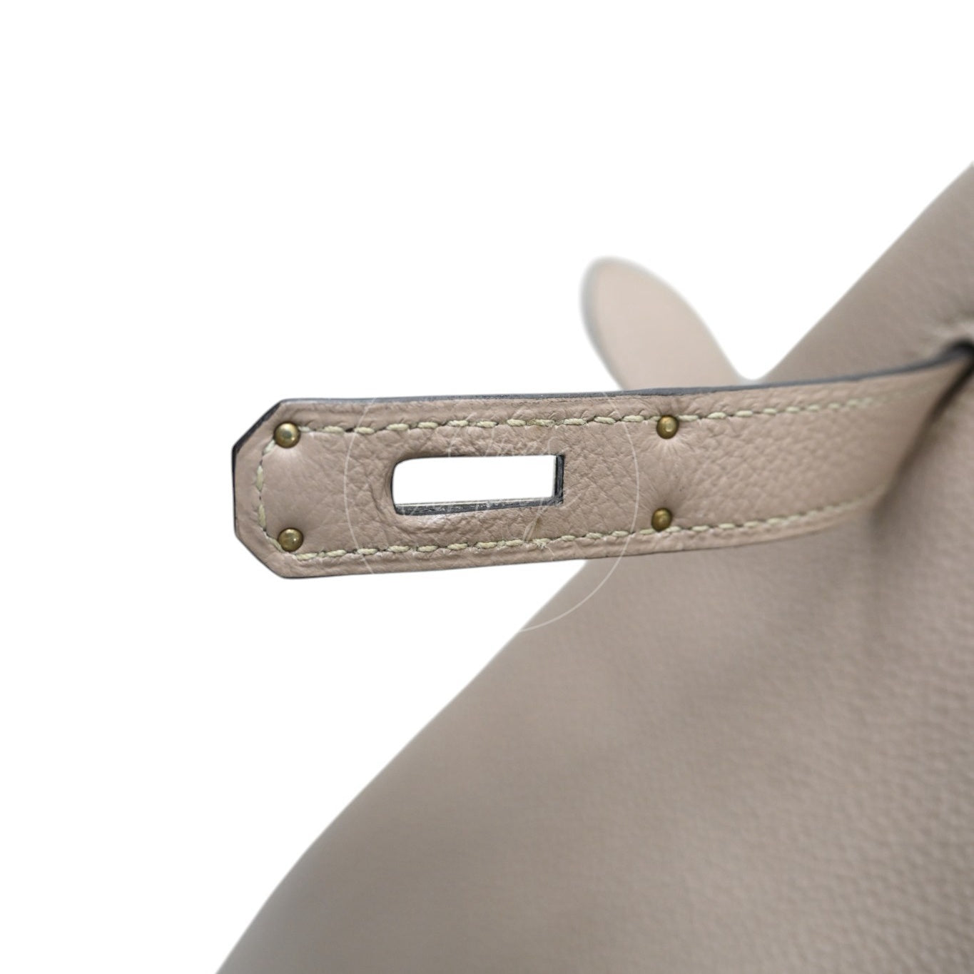 [Pre-owned] Hermes So Kelly 22 Gris Tourterelle Togo Stamp T