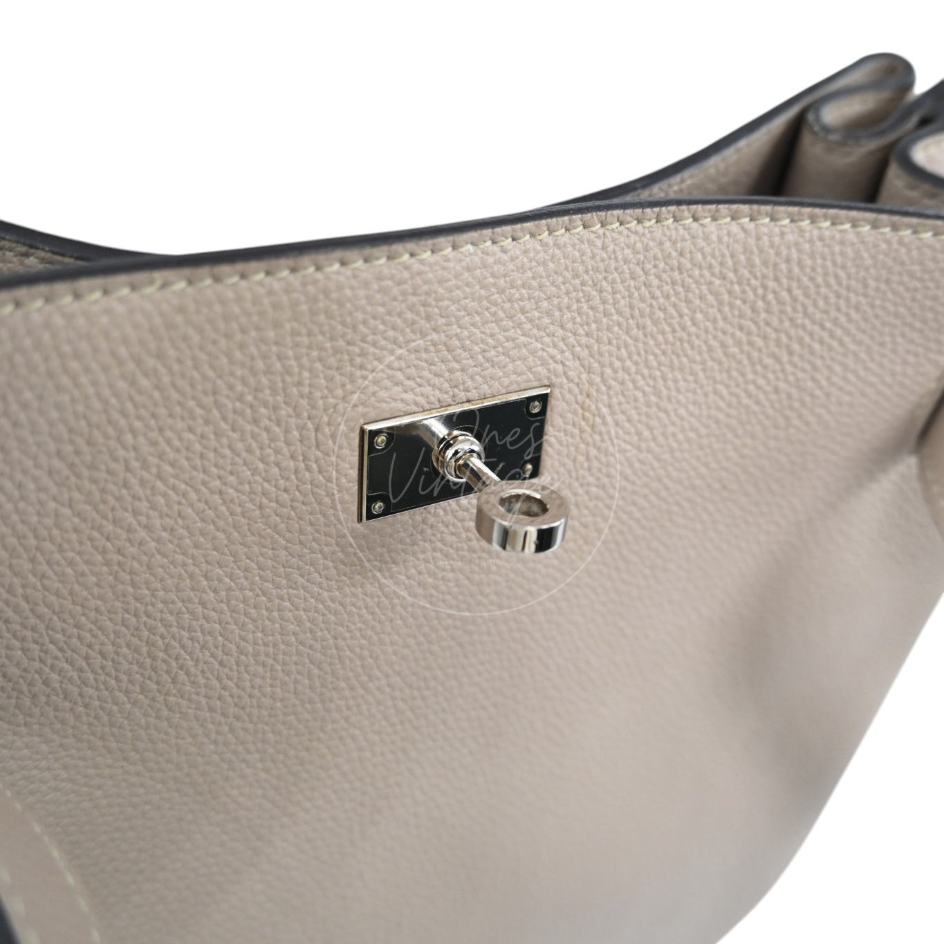 [Pre-owned] Hermes So Kelly 22 Gris Tourterelle Togo Stamp T