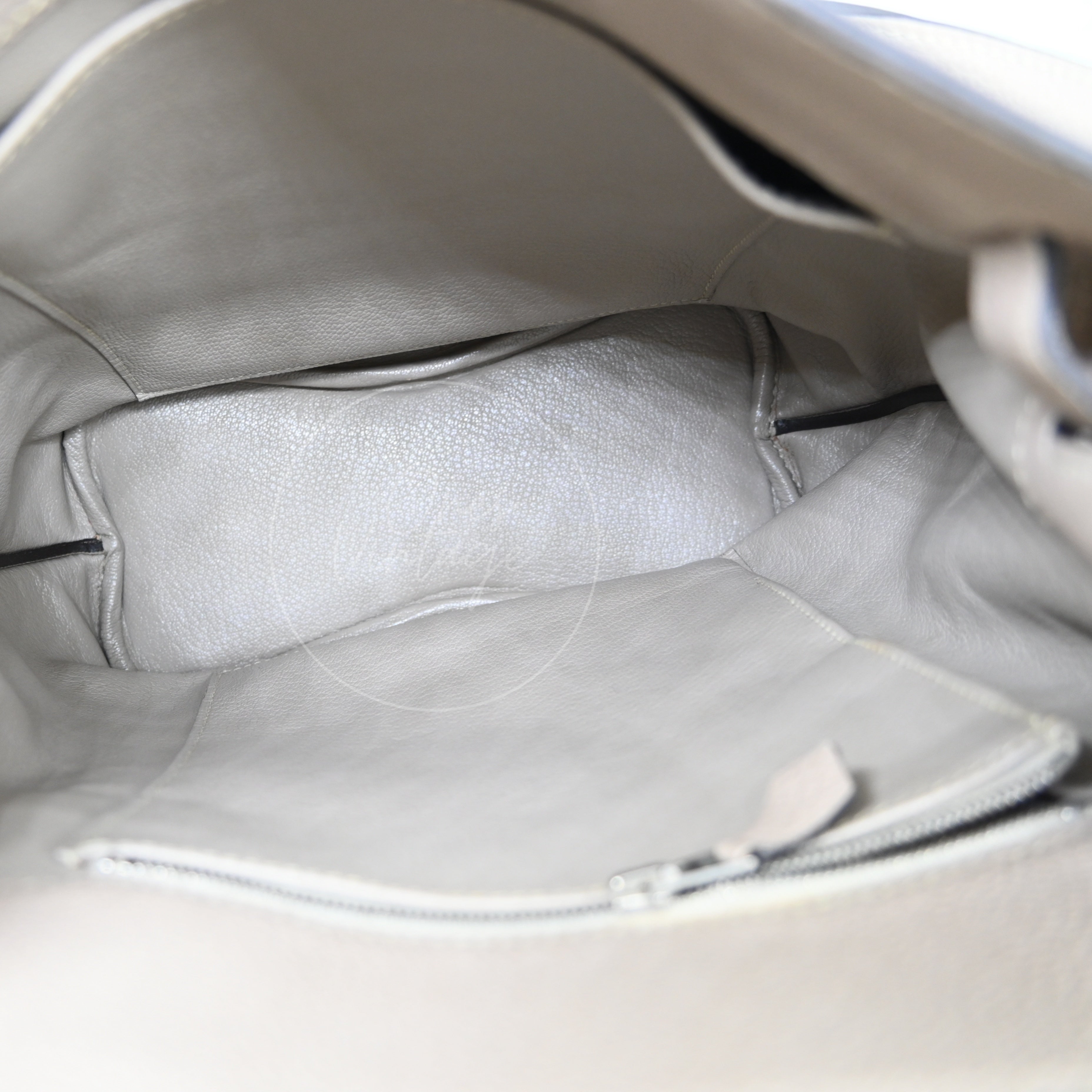 [Pre-owned] Hermes So Kelly 22 Gris Tourterelle Togo Stamp T