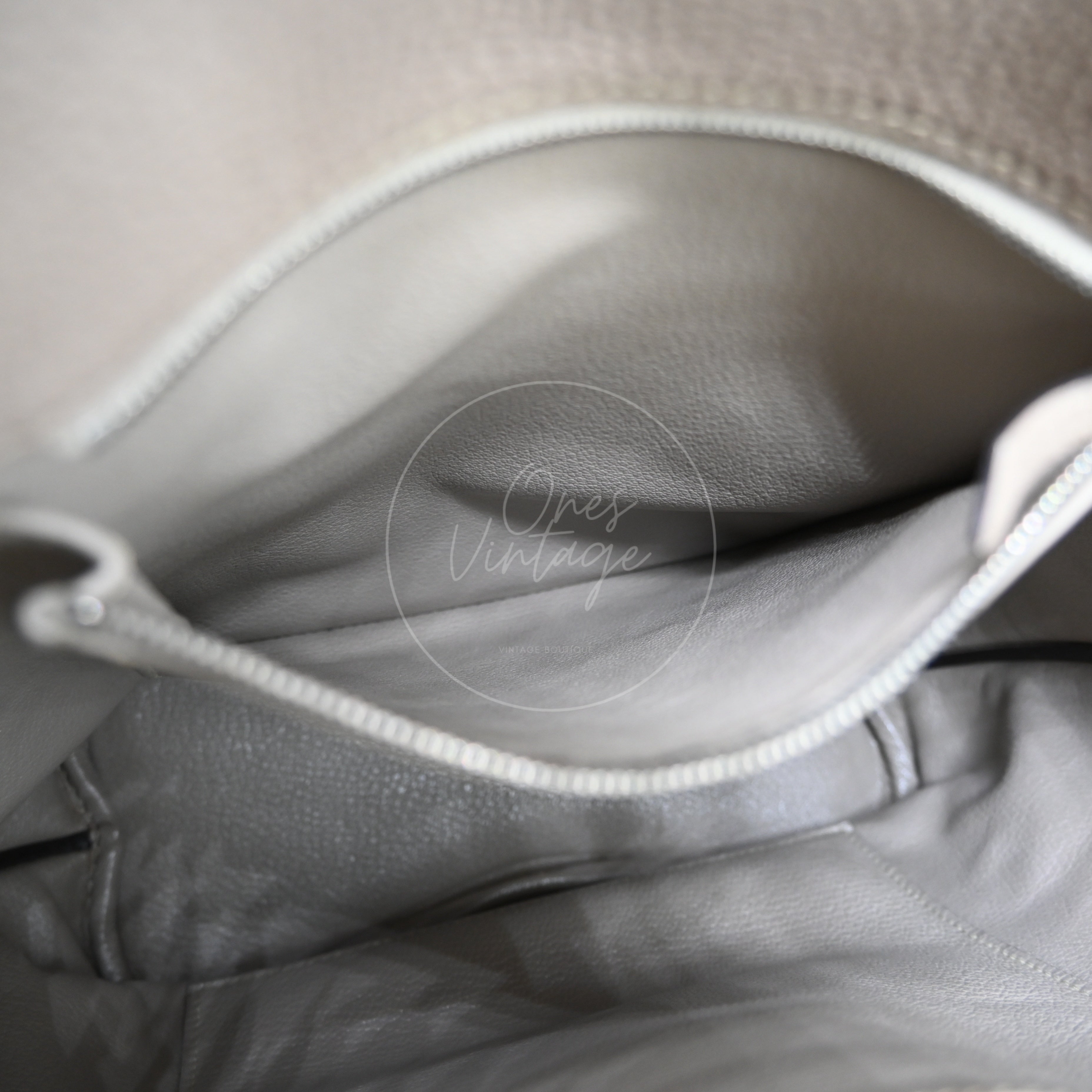 [Pre-owned] Hermes So Kelly 22 Gris Tourterelle Togo Stamp T