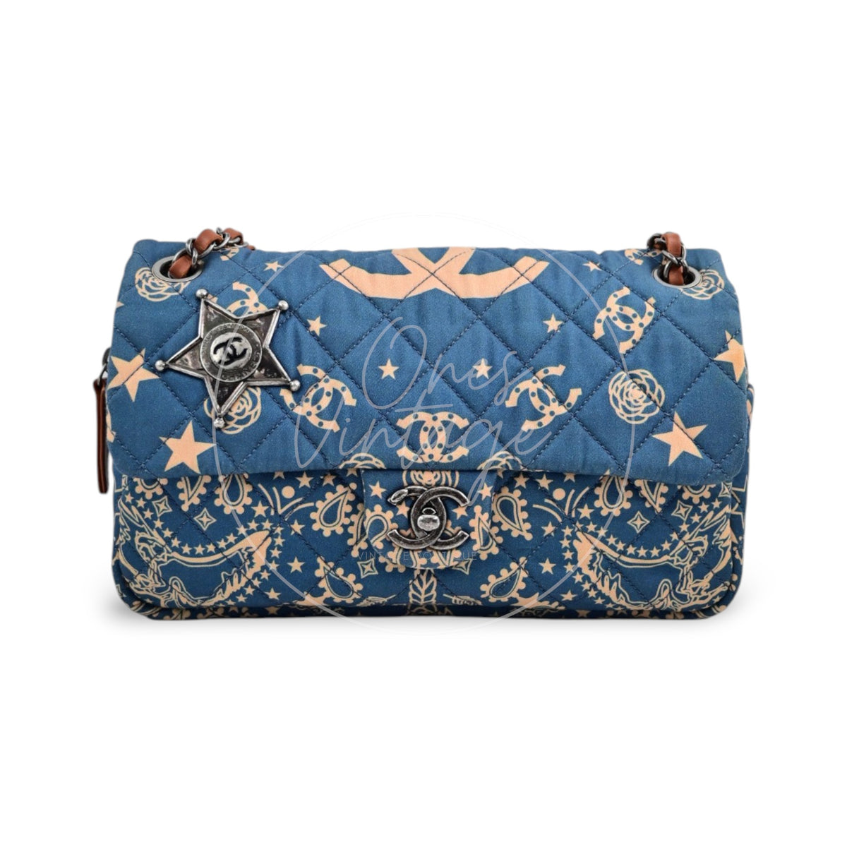 Chanel Paris Dallas Metiers D'art Medium Classic Flap Shoulder Bag Series 19