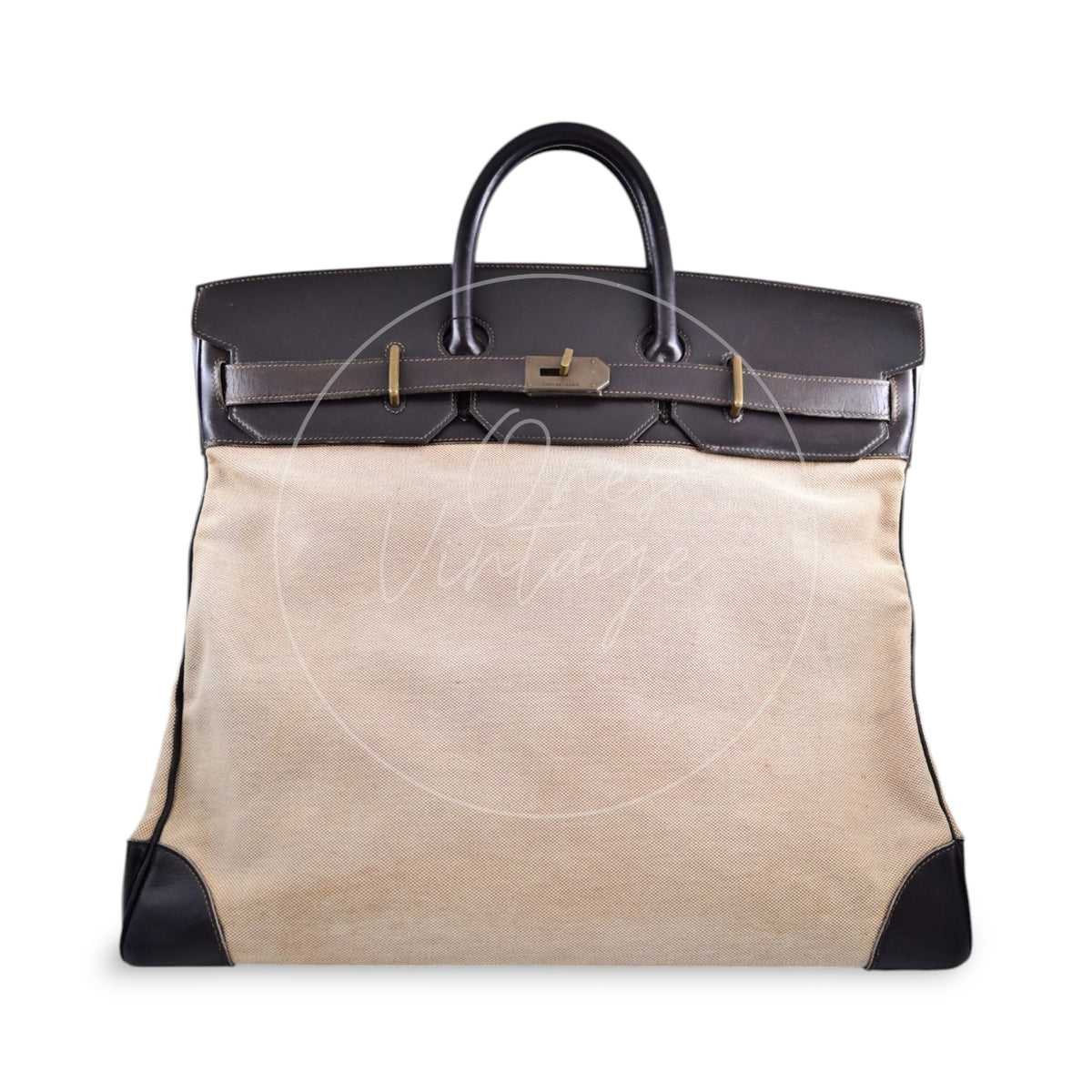Hermès Birkin HAC 50 Tolie Ebene GHW Circle C