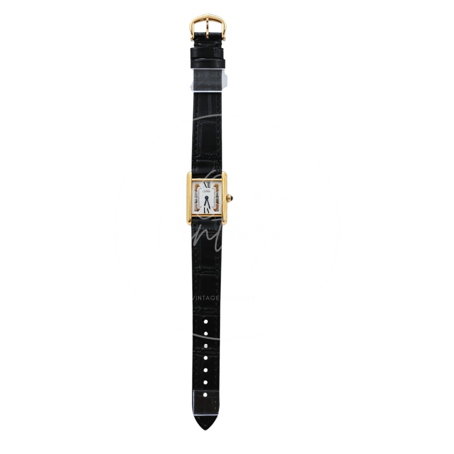 Cartier Must De Tank Quartz Trinity Dial
