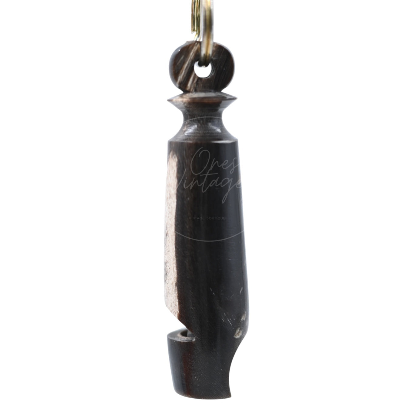 [Pre-owned] Hermes Wood Whistle Blue Charm