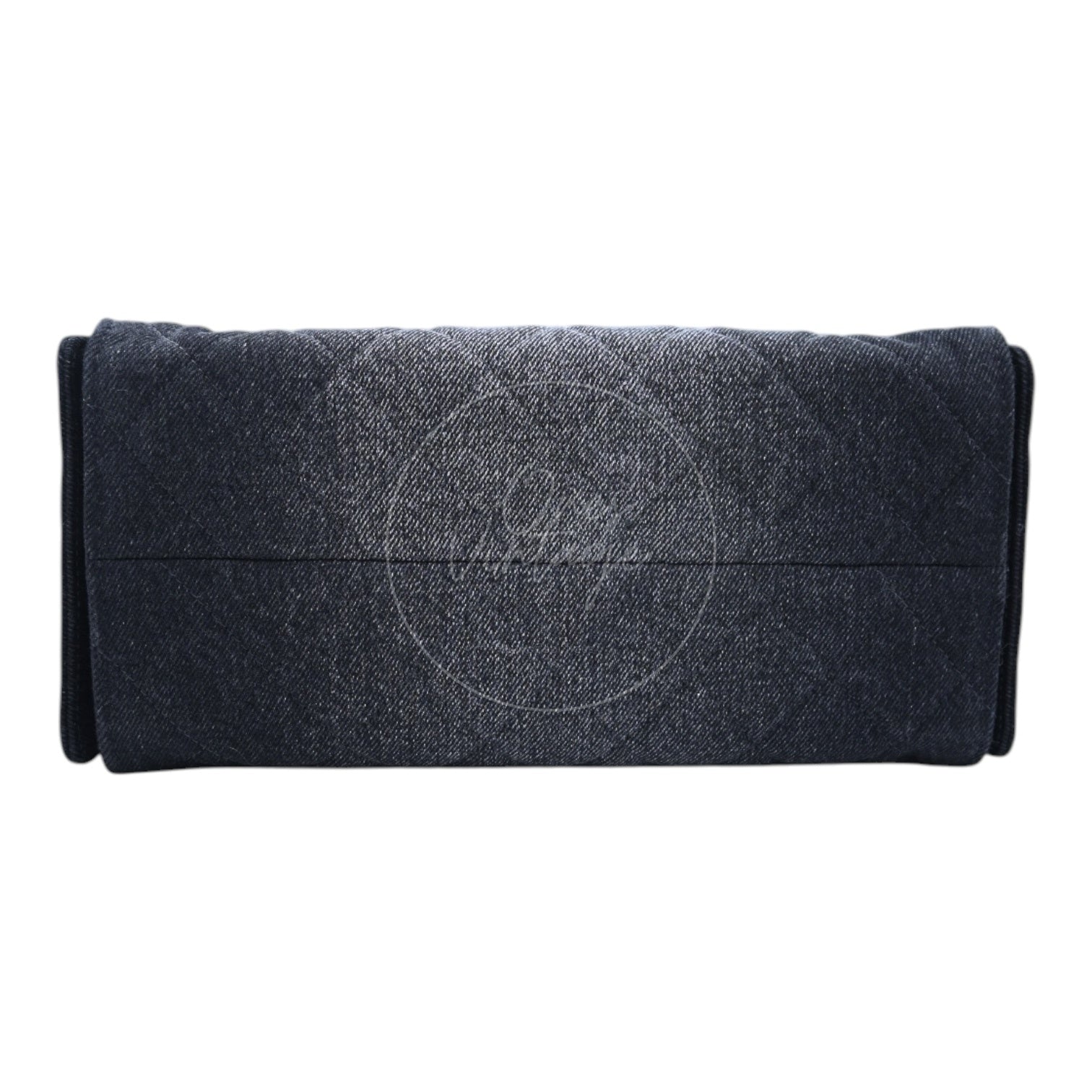 Chanel 25 Small Denim Dark Shoulder Bag GHW Black 2025