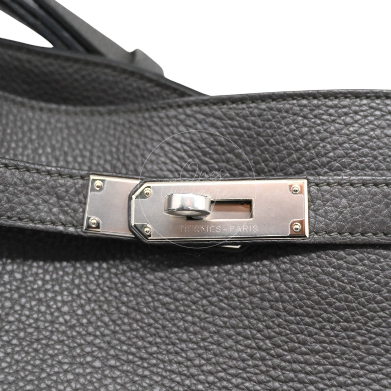 [Pre-owned] Hermès So Kelly 26 Etain PHW