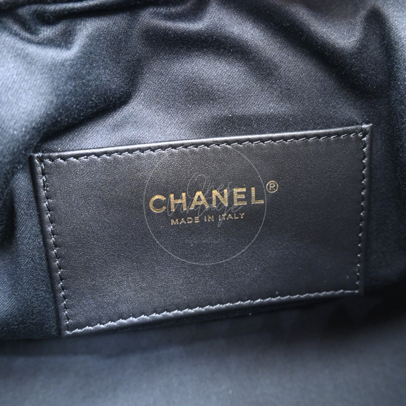 Chanel 25 Small Denim Dark Shoulder Bag GHW Black 2025