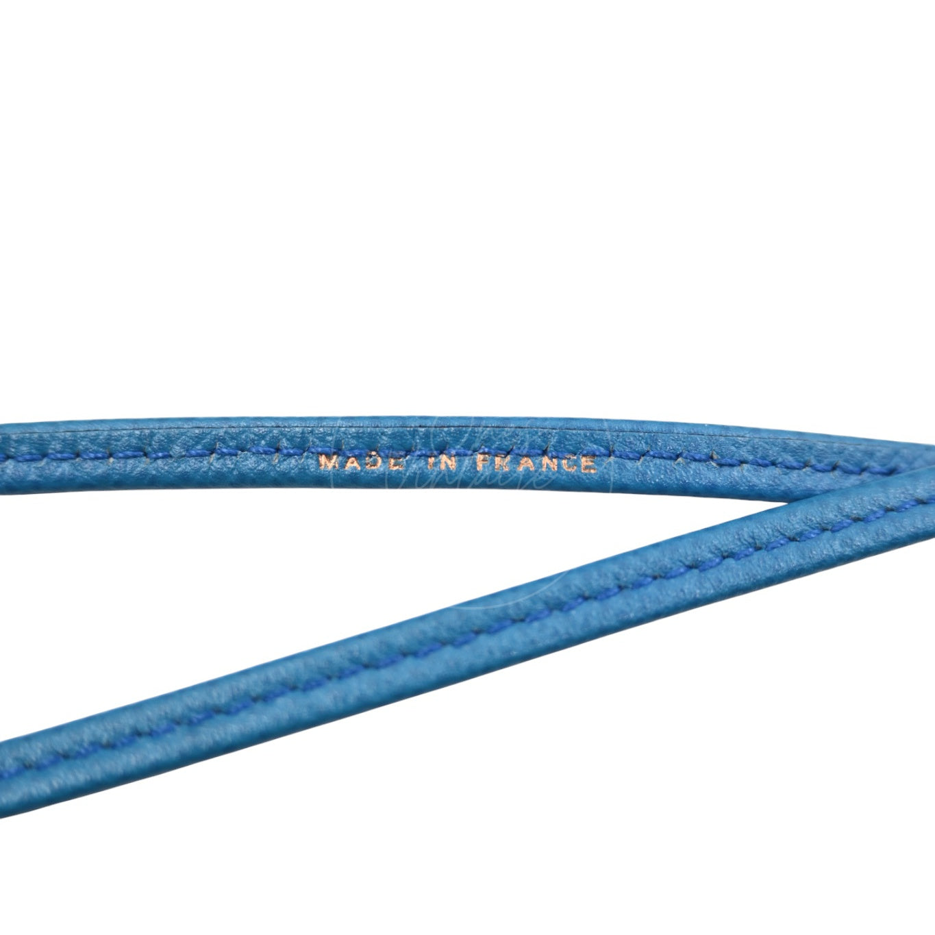 [Pre-owned] Hermes Wood Whistle Blue Charm