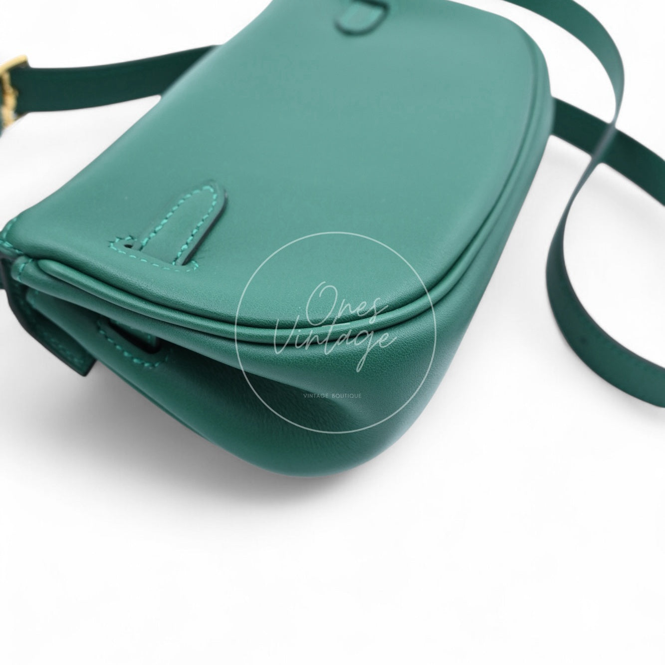 [Pre-owned] Hermes Kelly Moove Sweat Vert Moyen GHW Stamp W