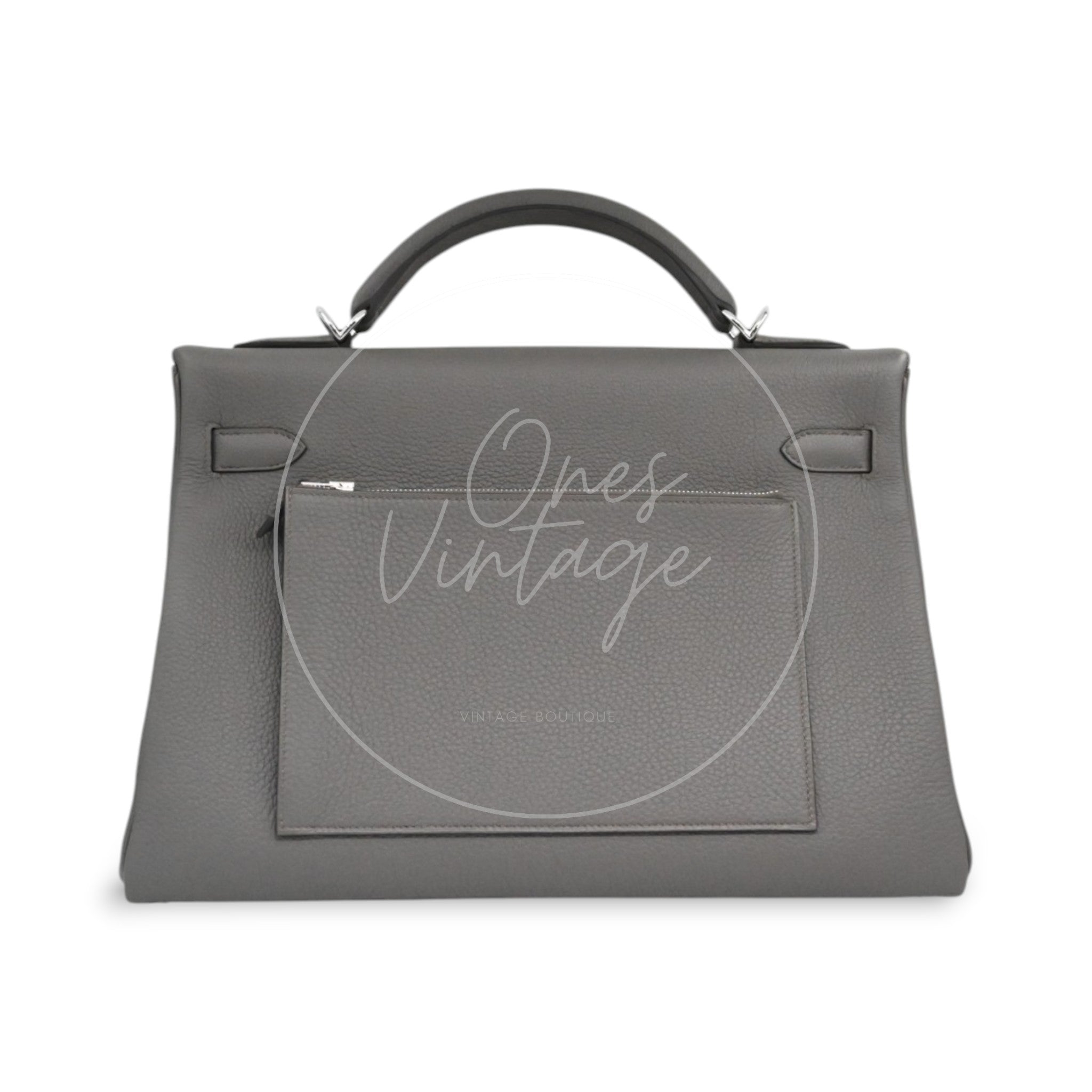 [Unused] Hermes Kelly 42 Maxi Etain Stamp K
