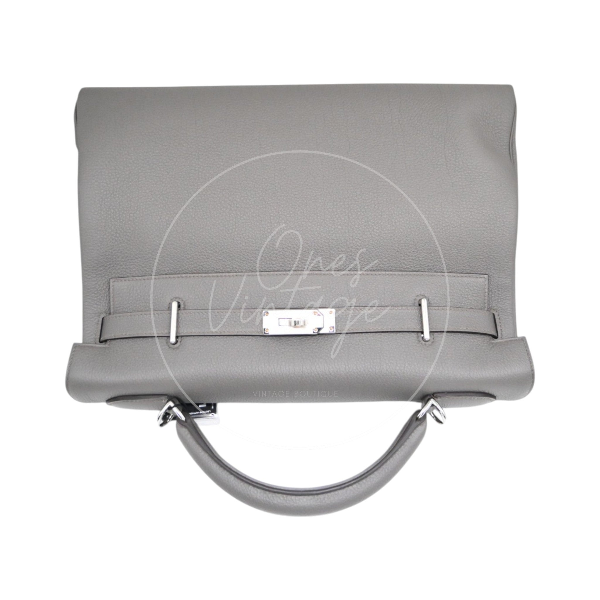 [Unused] Hermes Kelly 42 Maxi Etain Stamp K
