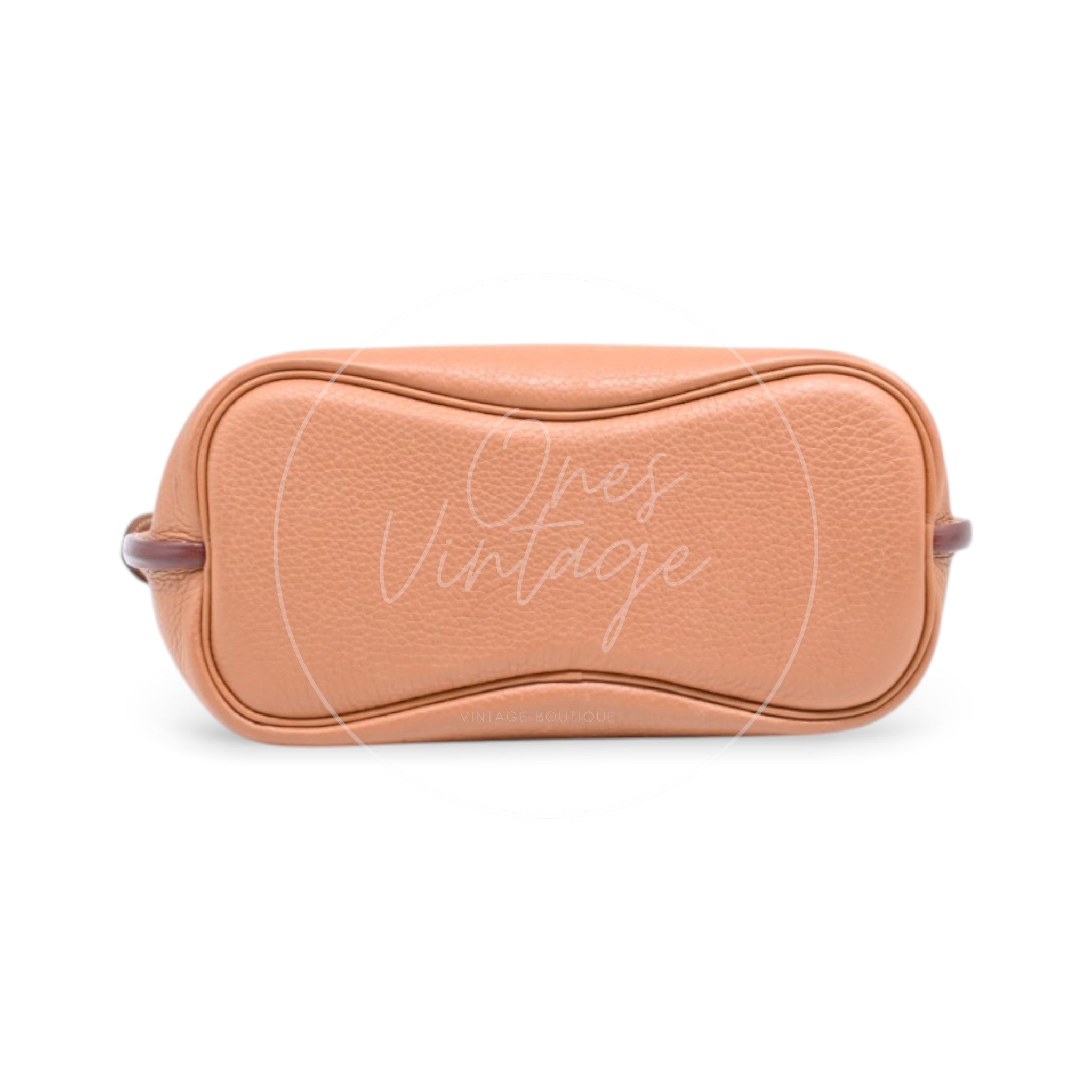 [Pre-owned] Hermes So Kelly 22 PHW Togo Stamp Square P