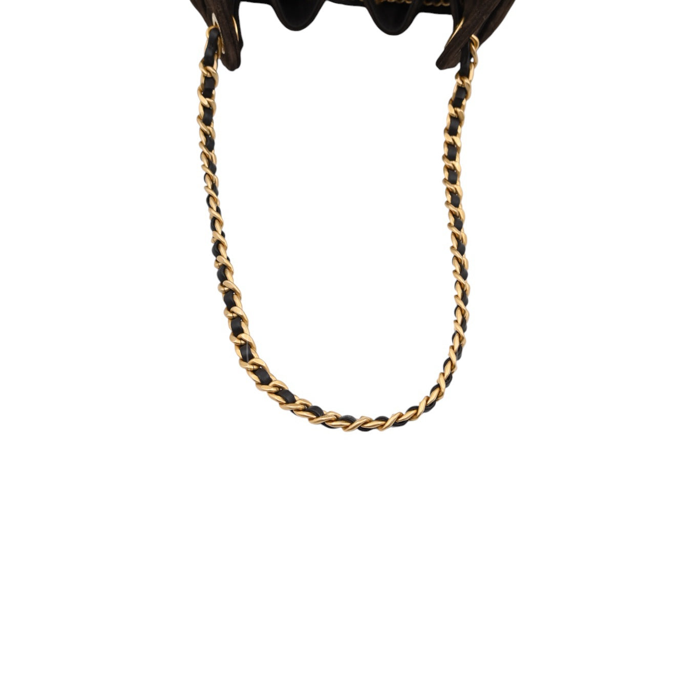 [Unused] Chanel Mini 25 Bag Suede Calfskin & Gold-tone Metal Dark Brown Handbag