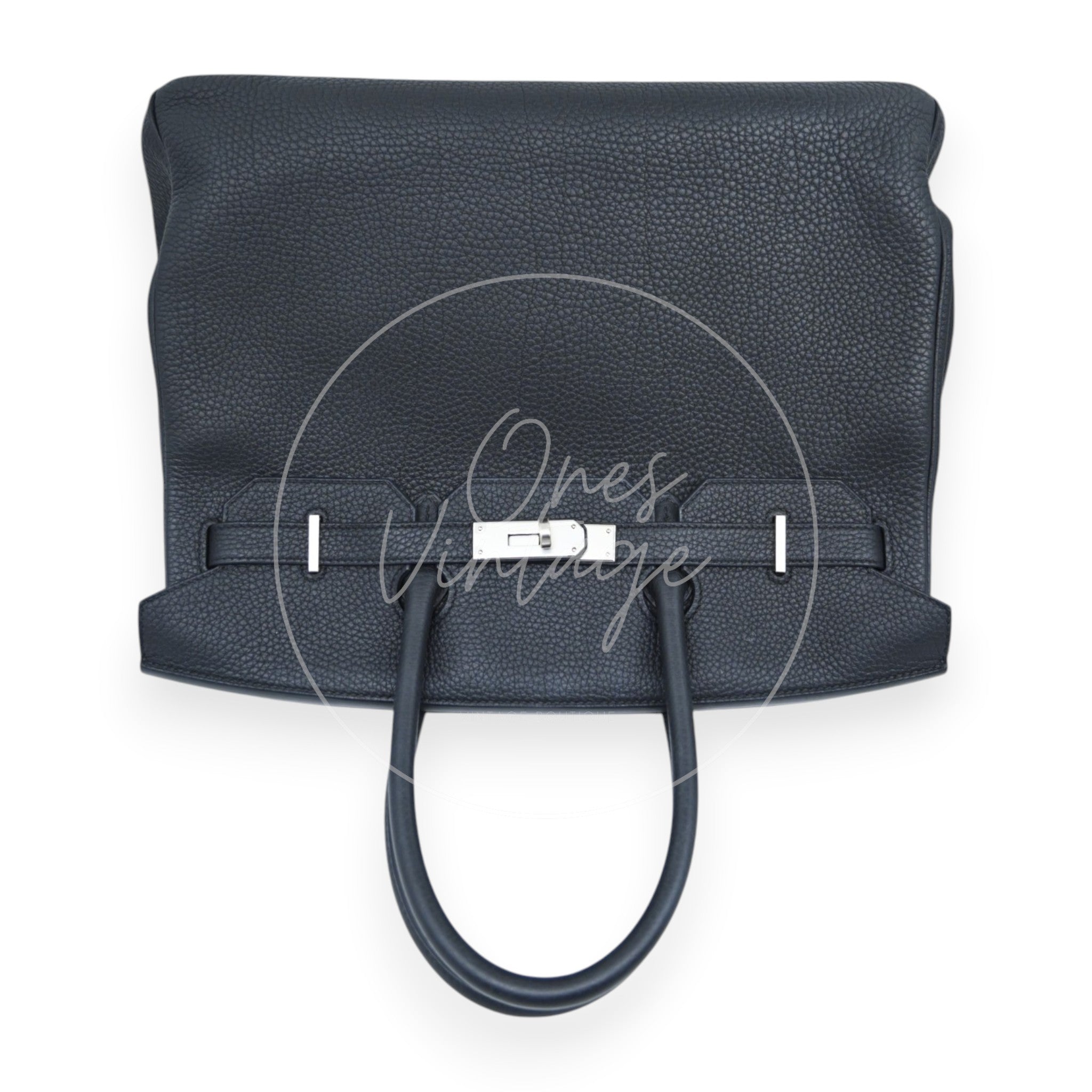 [Pre-owned] Hermes Birkin 35 Stamp A Black Togo With Dust Bag