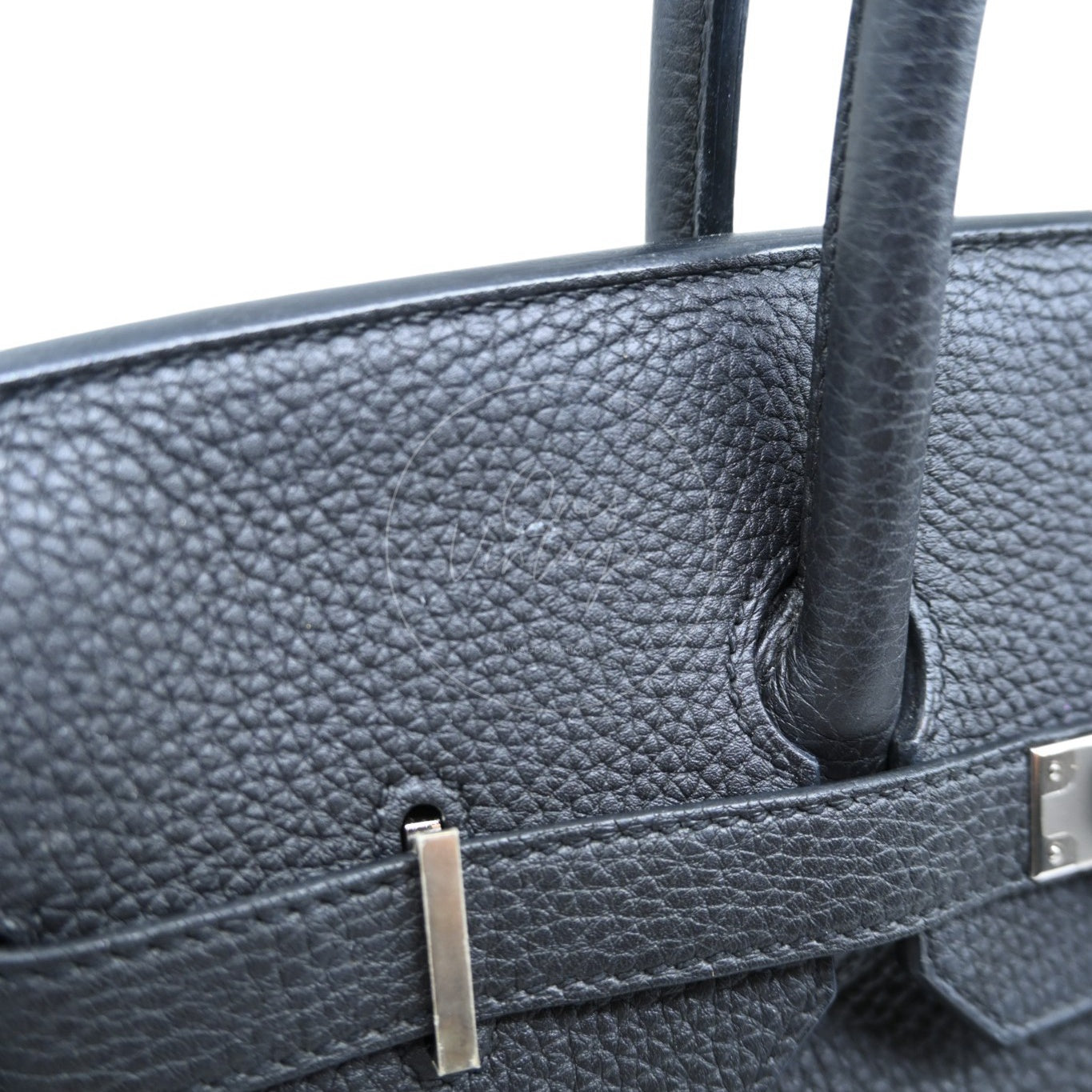 [Pre-owned] Hermes Birkin 35 Stamp A Black Togo With Dust Bag