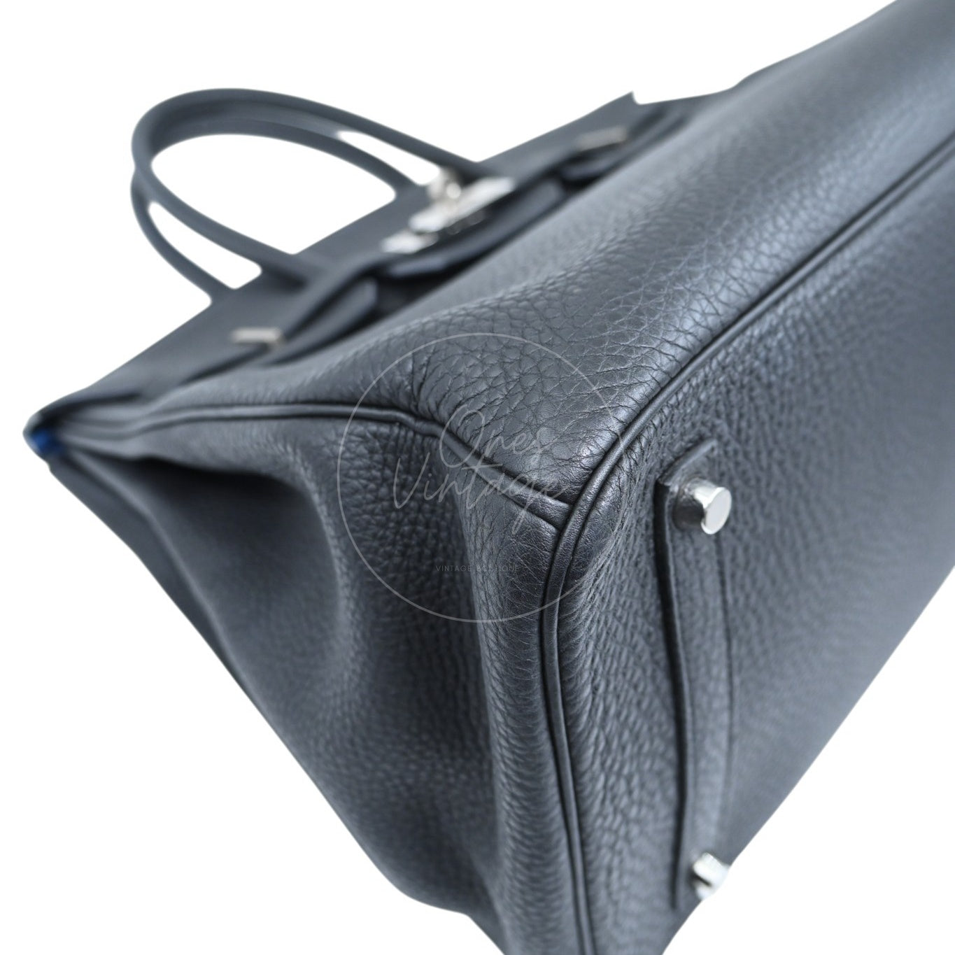 [Pre-owned] Hermes Birkin 35 Stamp A Black Togo With Dust Bag