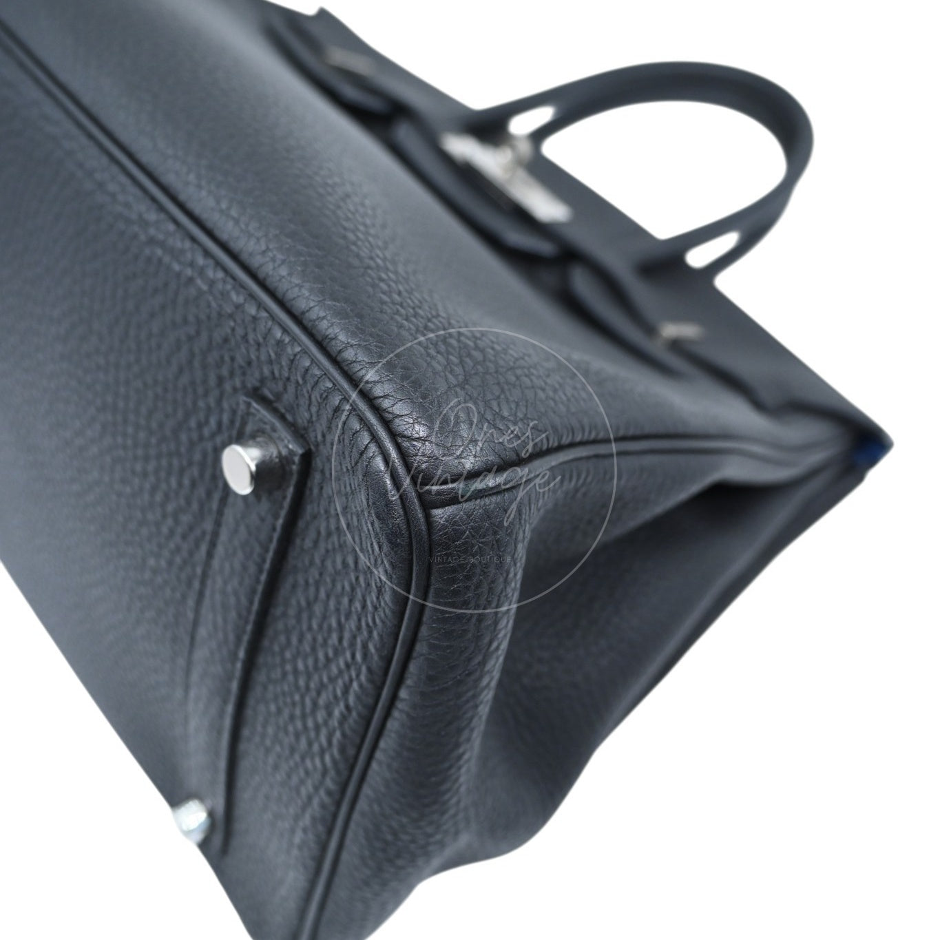 [Pre-owned] Hermes Birkin 35 Stamp A Black Togo With Dust Bag