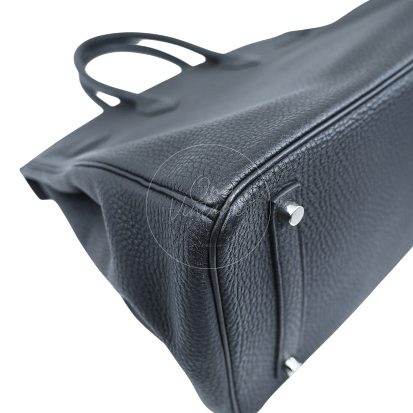 [Pre-owned] Hermes Birkin 35 Stamp A Black Togo With Dust Bag