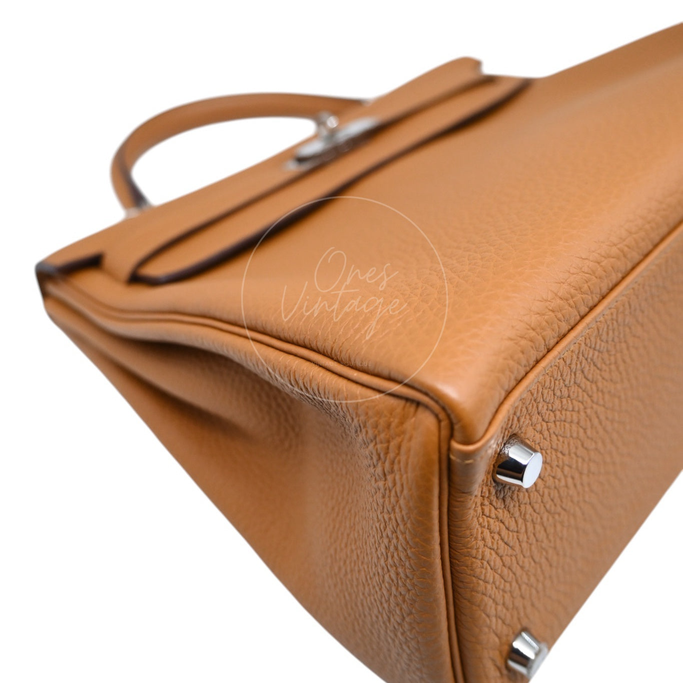 [Pre-owned] Hermes Kelly 32 Phw biscuit stamp T Togo