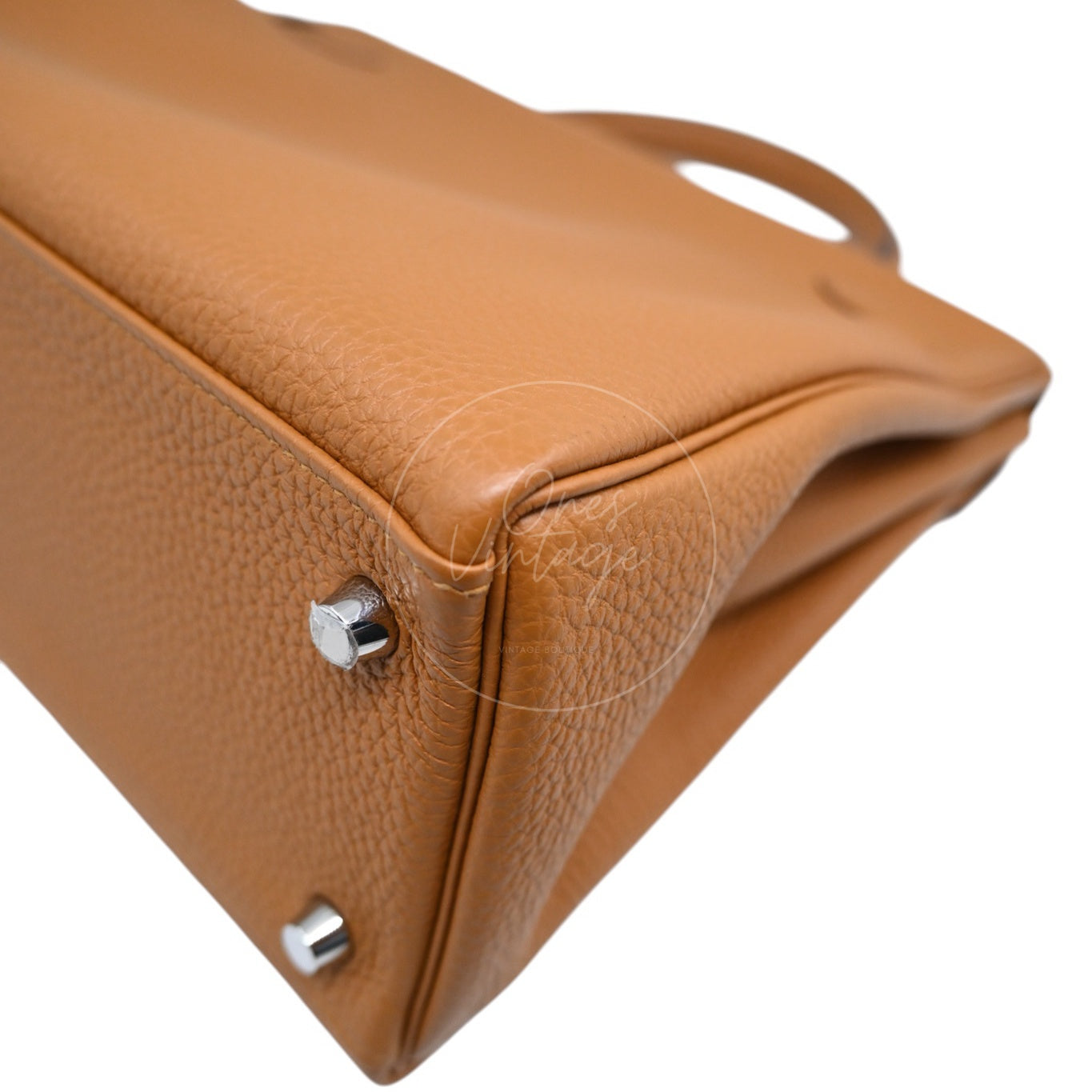 [Pre-owned] Hermes Kelly 32 Phw biscuit stamp T Togo