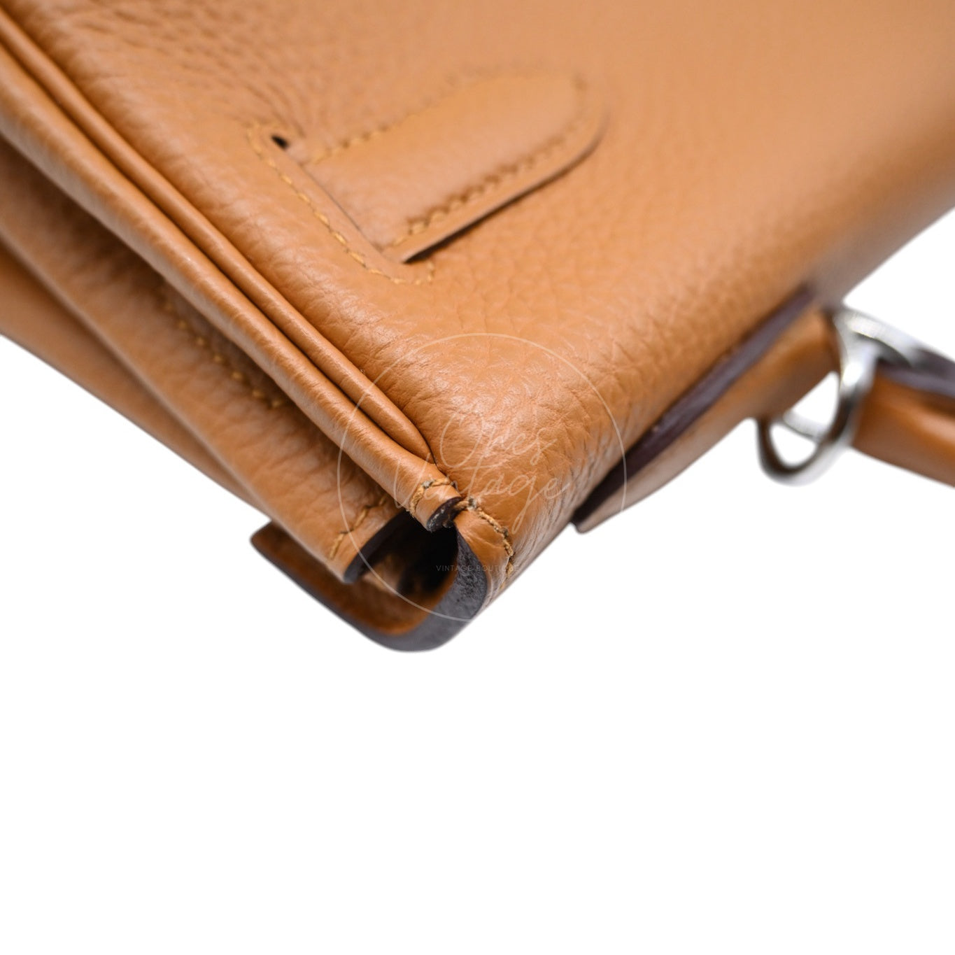 [Pre-owned] Hermes Kelly 32 Phw biscuit stamp T Togo