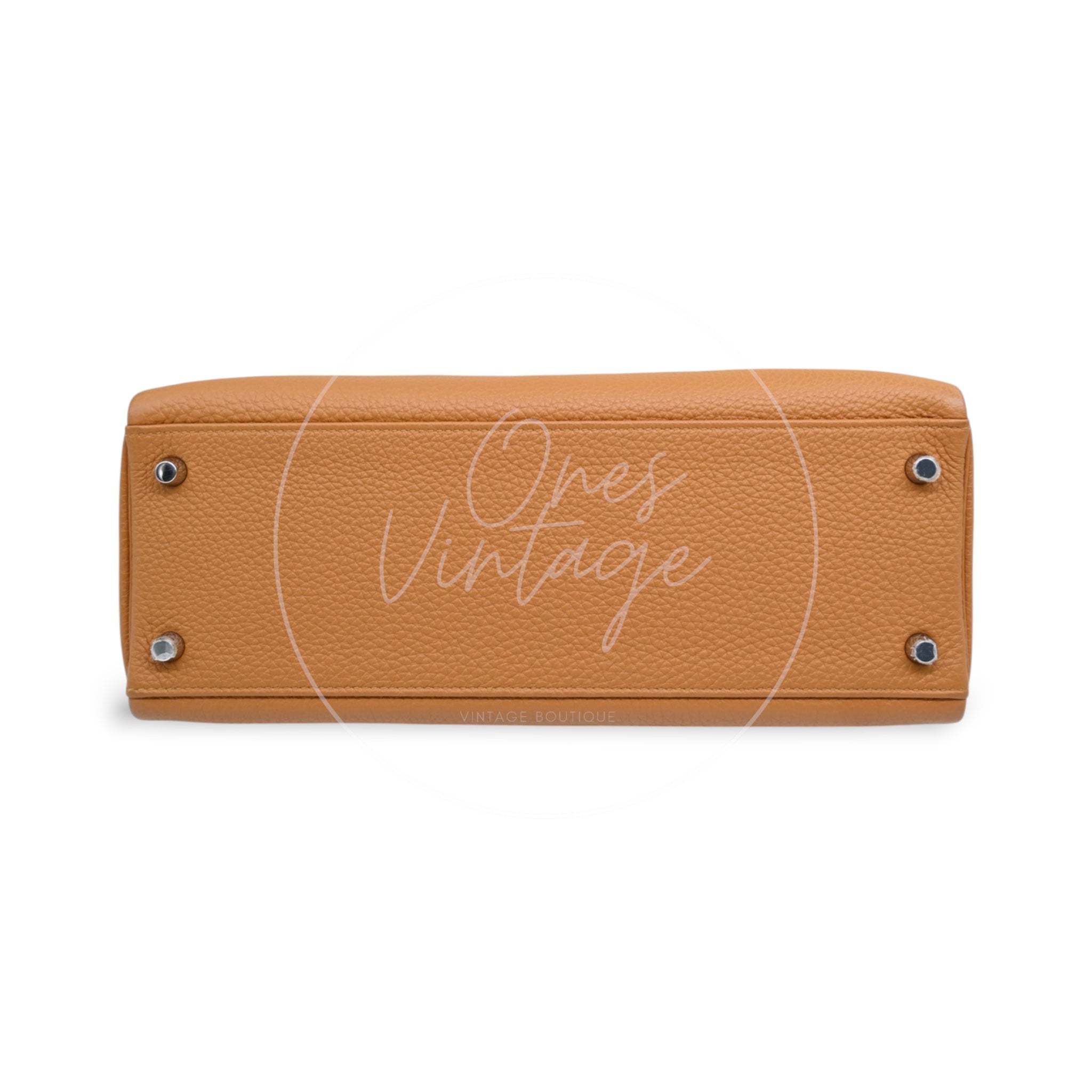 [Pre-owned] Hermes Kelly 32 Phw biscuit stamp T Togo
