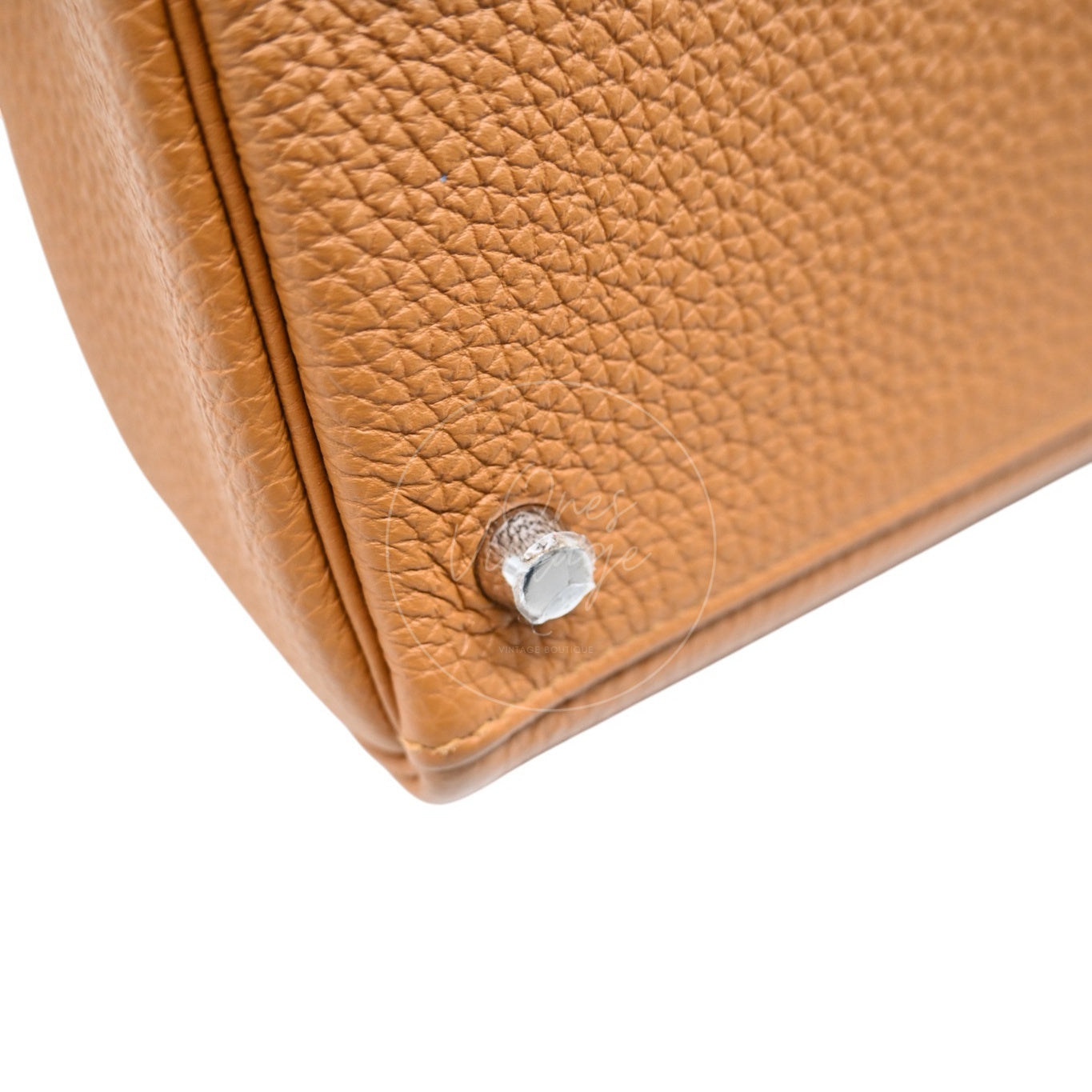 [Pre-owned] Hermes Kelly 32 Phw biscuit stamp T Togo