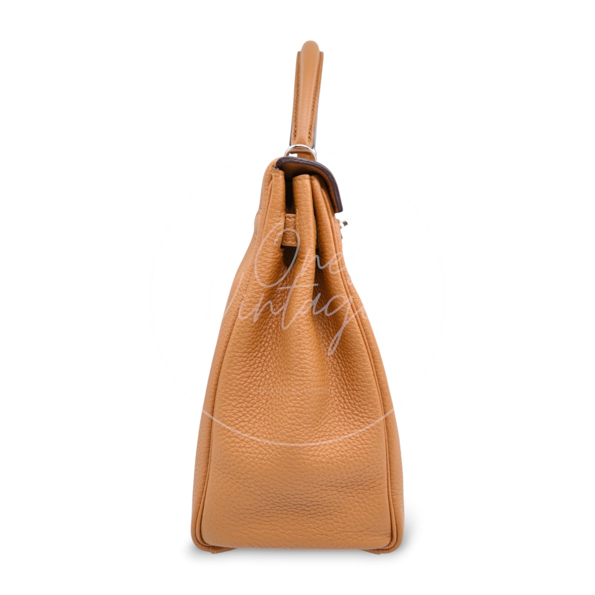 [Pre-owned] Hermes Kelly 32 Phw biscuit stamp T Togo