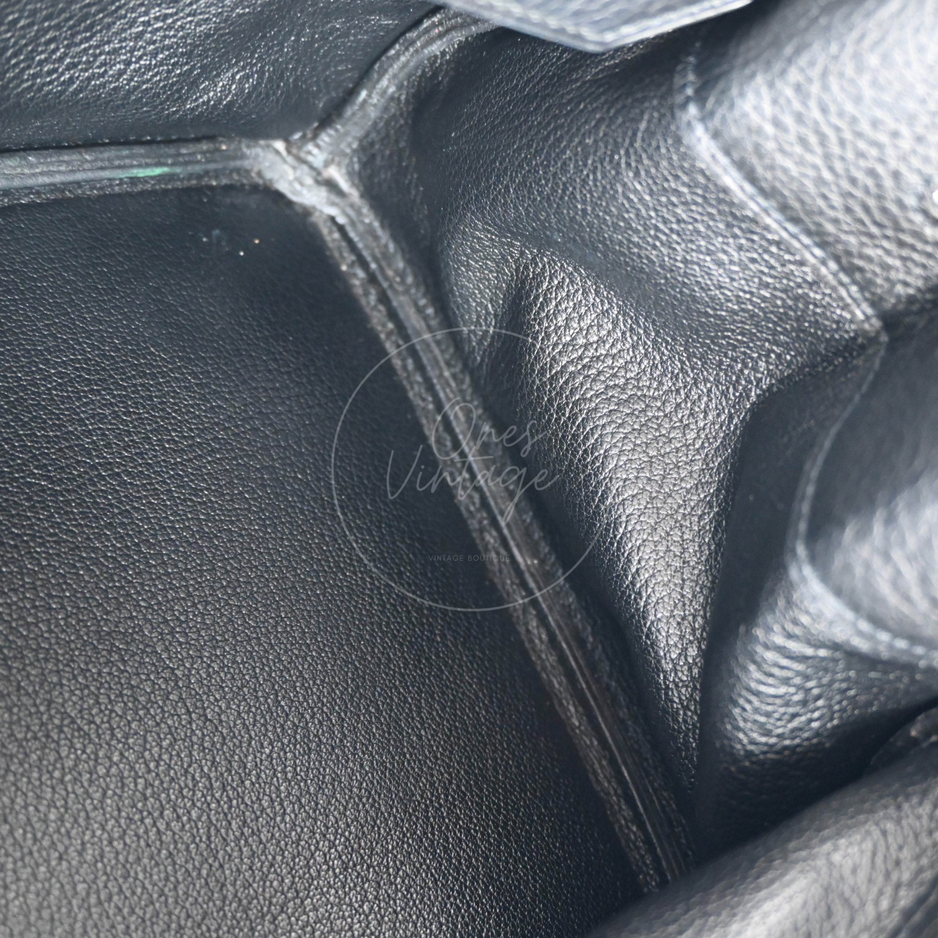 [Pre-owned] Hermes Birkin Shoulder Black Stamp Square J