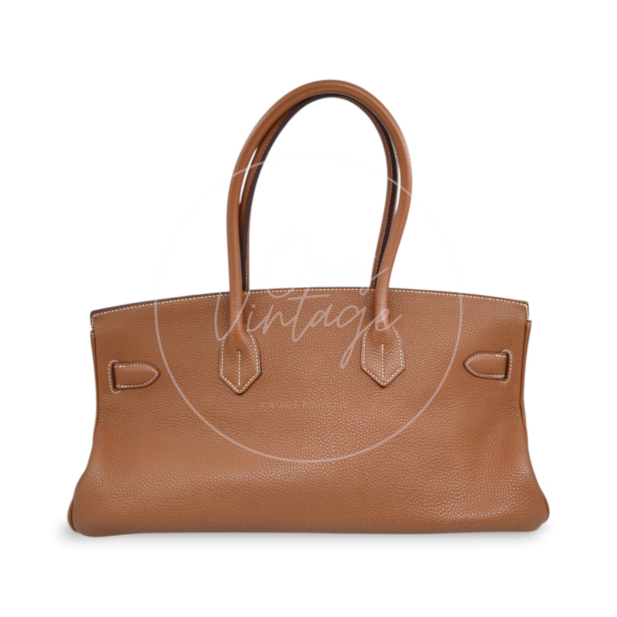 [Pre-owned] Hermes Birkin Shoulder GHW Gold Color Stamp Square N