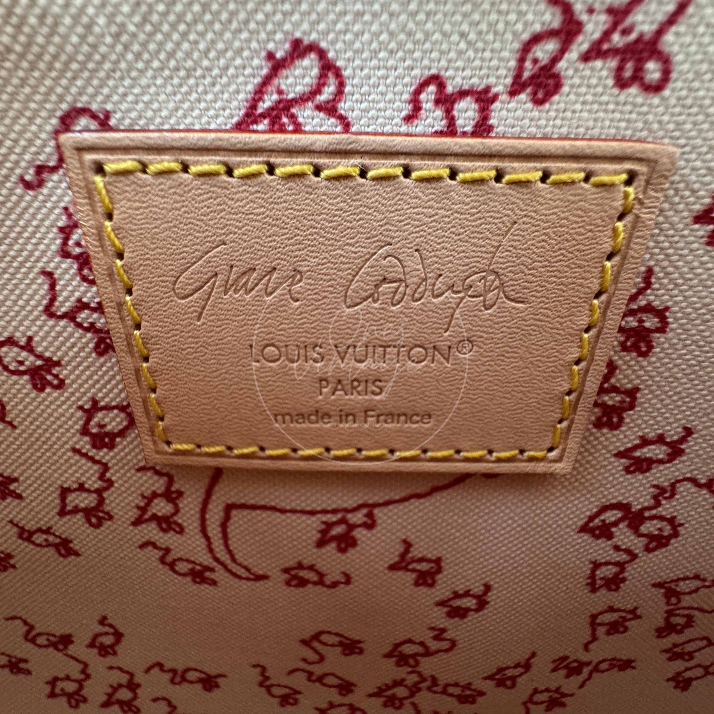 [Pre-owned] Louis Vuitton Travels With Grace Coddingon Speedy Bandouliere 20