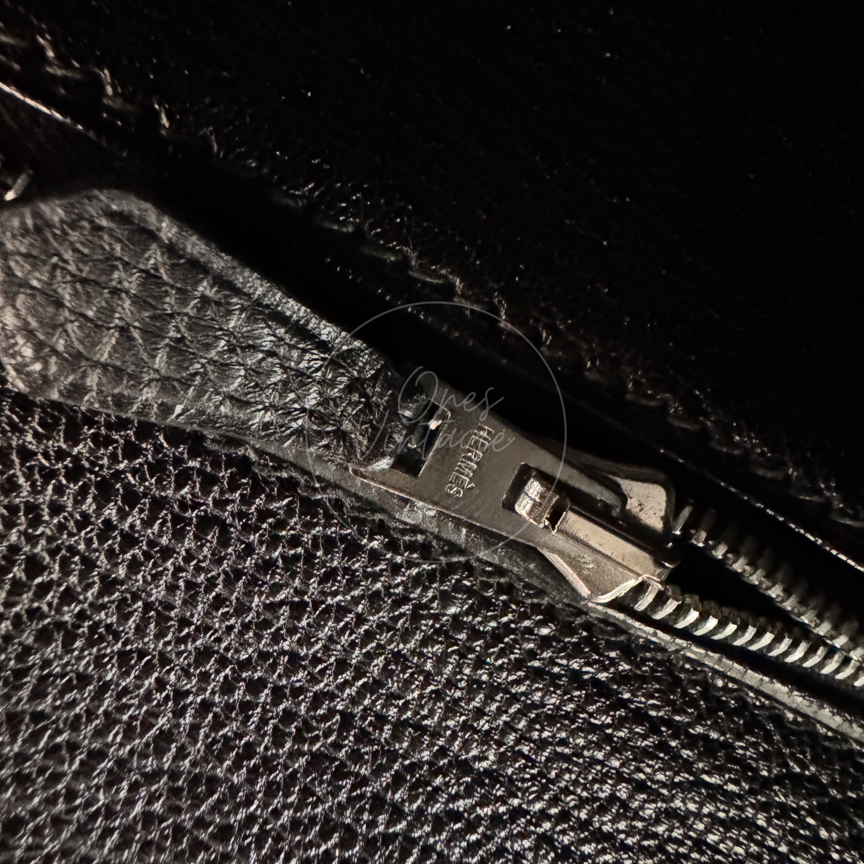 [Pre-owned] Hermes Birkin 30 BK30 Black Stamp Square I