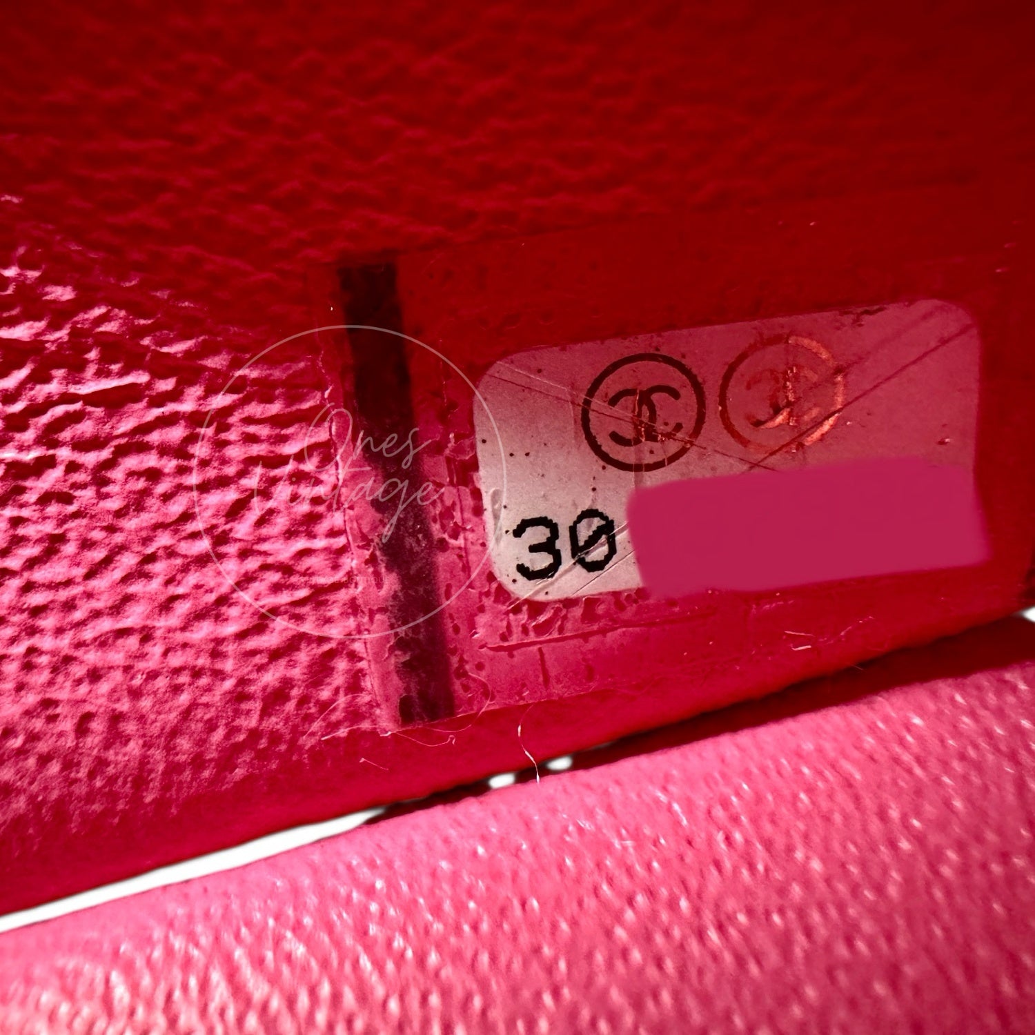 [Pre-owned] Chanel CF23 Small Classic Flap Bag Caviar Pink