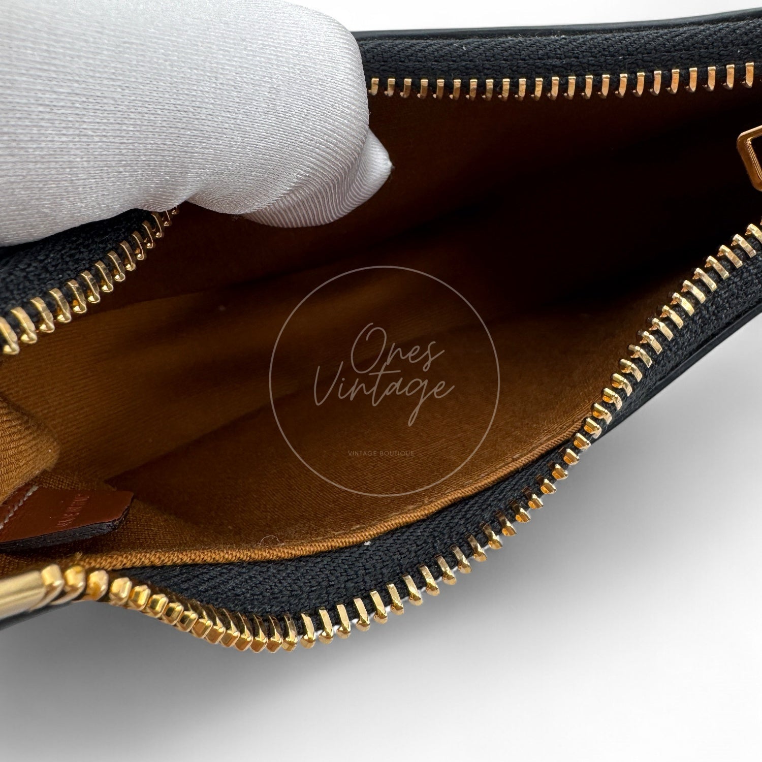 [Pre-owned] Celine Mini AVA Bag In Triomphe Canvas and Calfskin