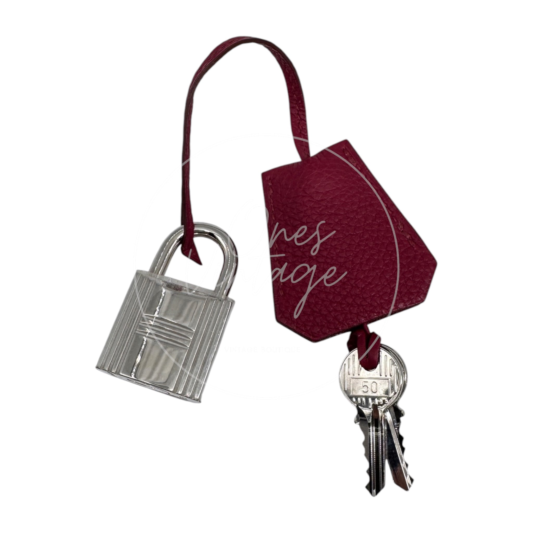 [Pre-owned] Hermès JPG Shoulder Birkin 42 PHW Rubis