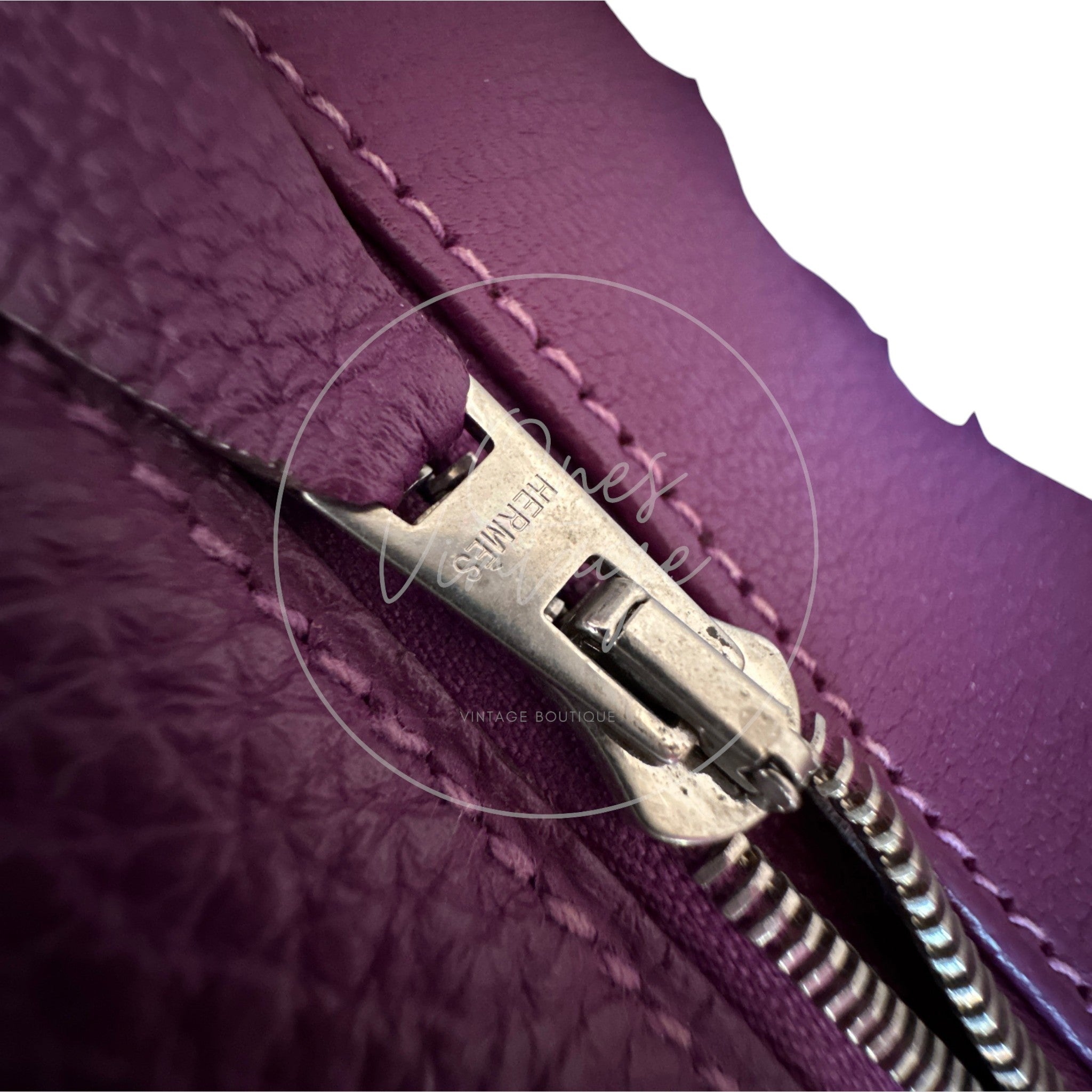 [Pre-owned] Hermes So Kelly 22 Purple