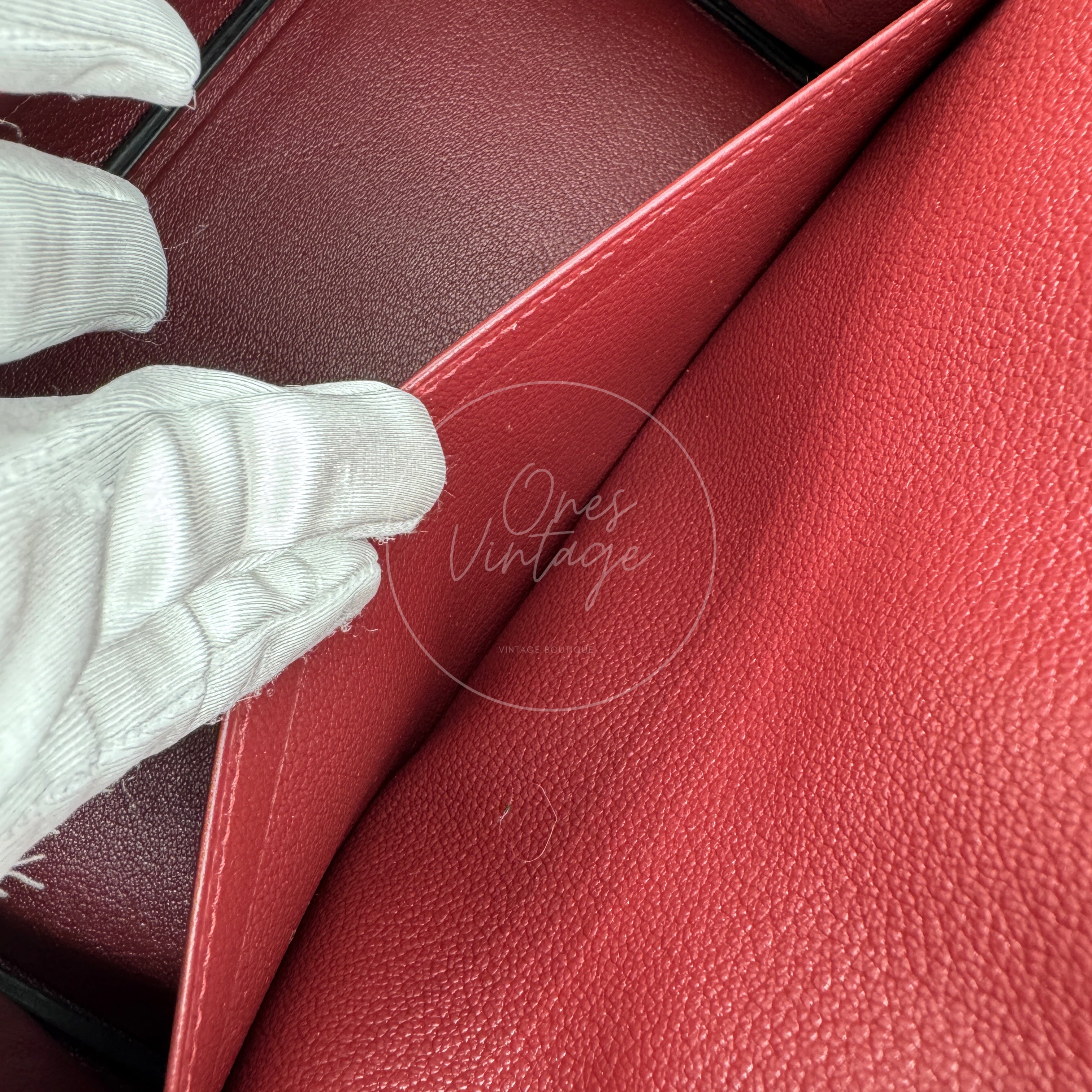 [Pre-owned] Hermes Birkin 30 Rough H GHW Stamp X Box Bag